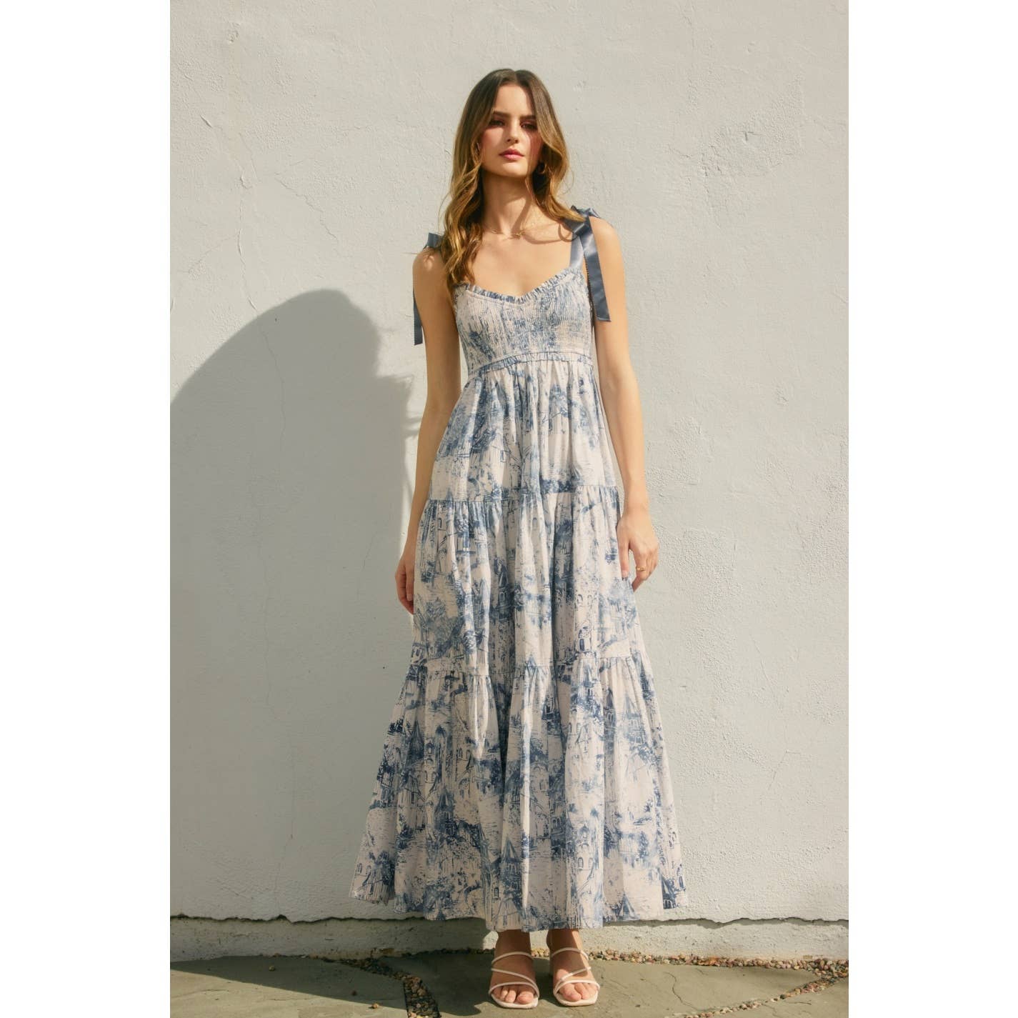 Coastline  Dress - Out of the Blue