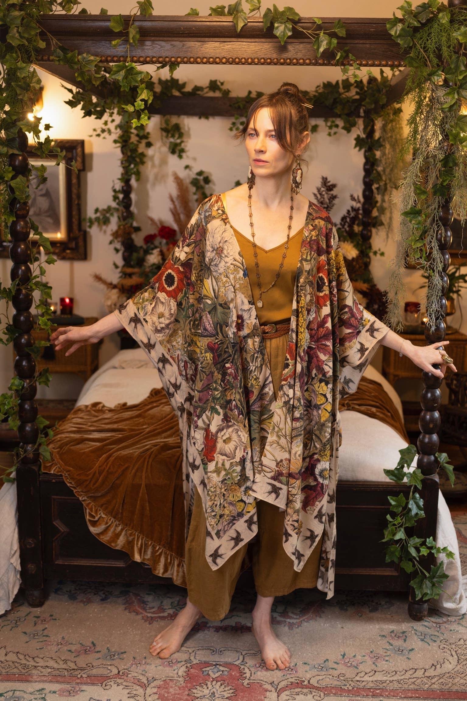 Golden Hour Goddess Duster