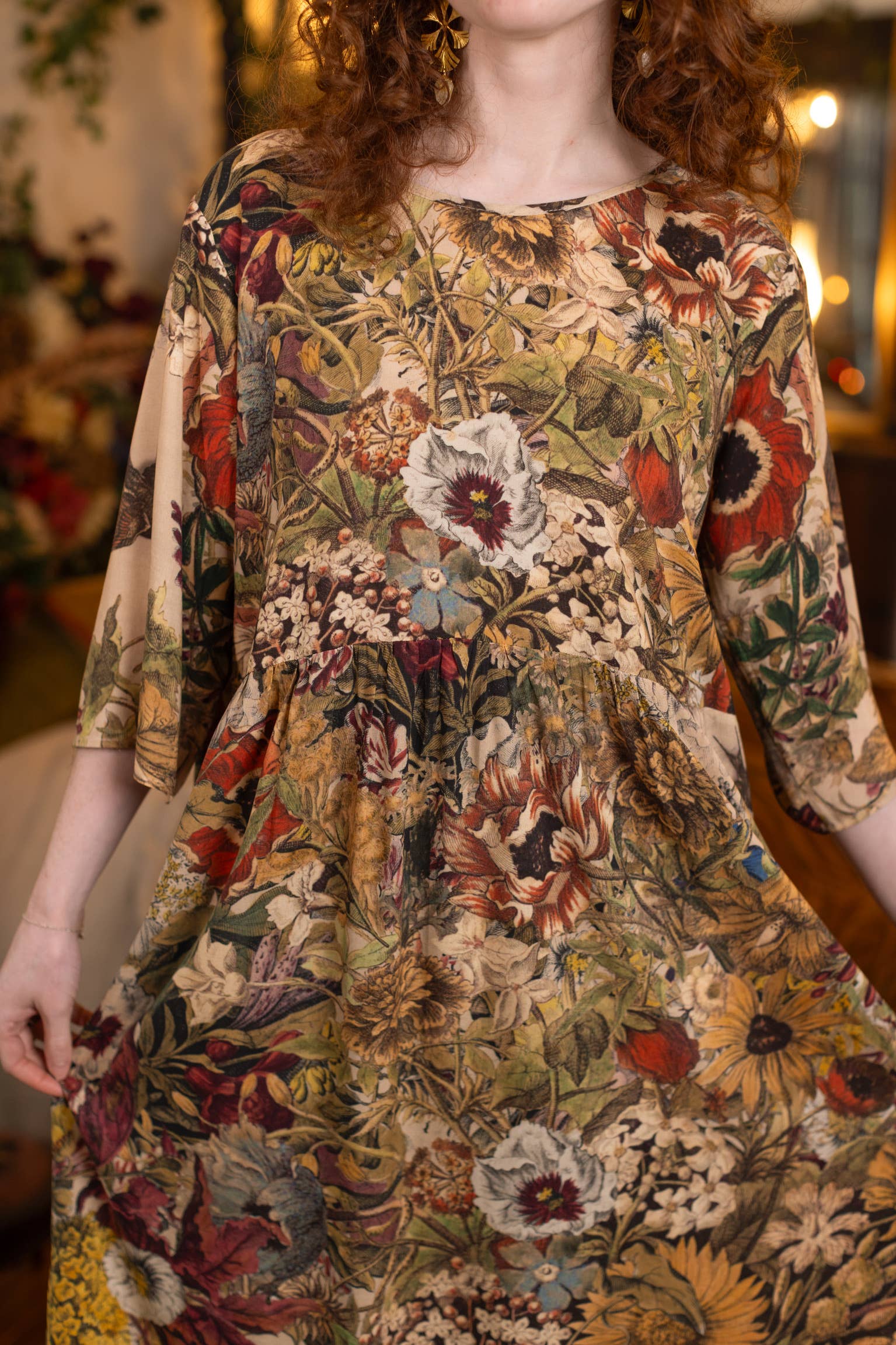 Golden Hour Artist Dress