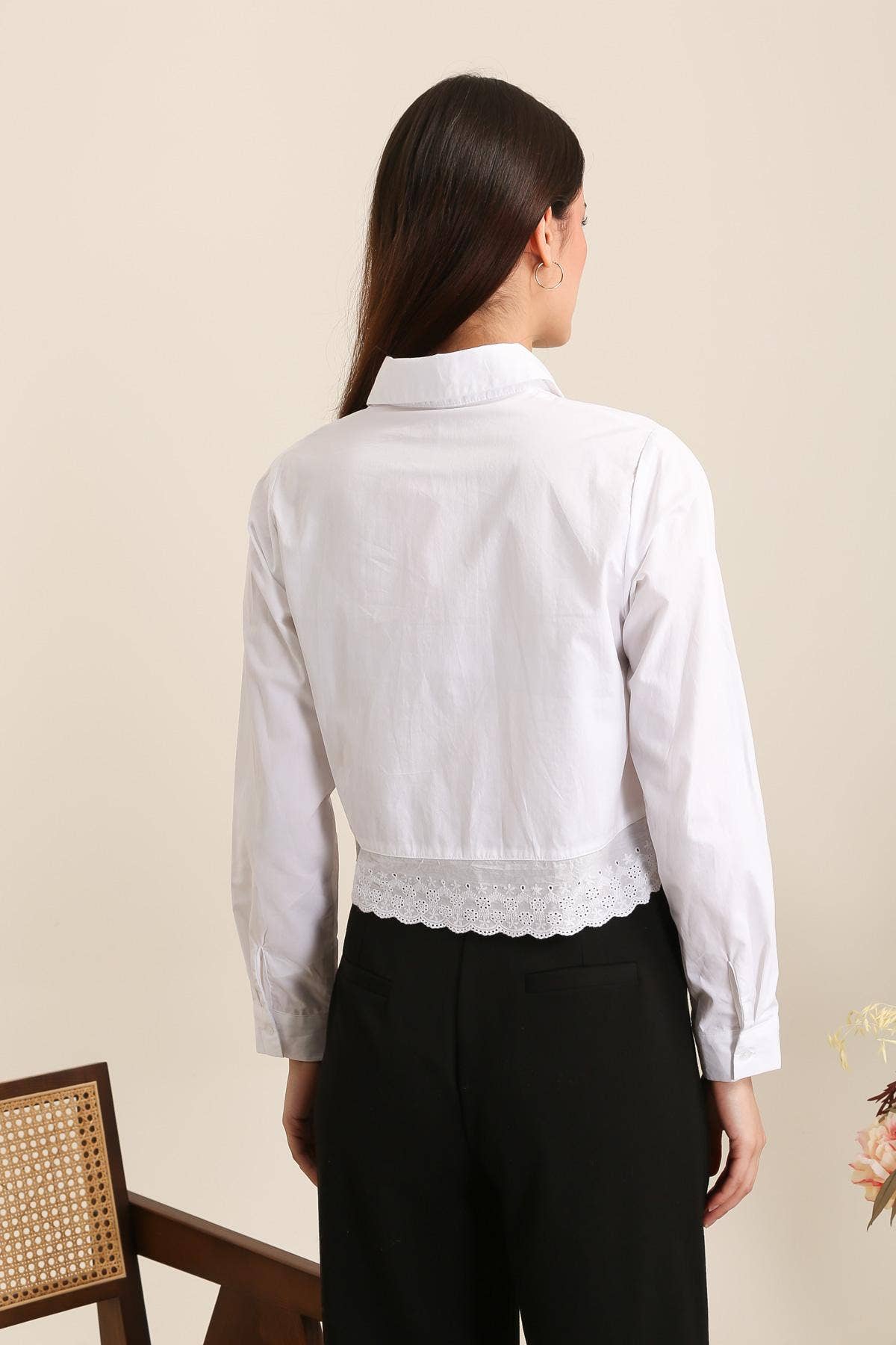 5713 EMBROIDERED SHIRT - Out of the Blue