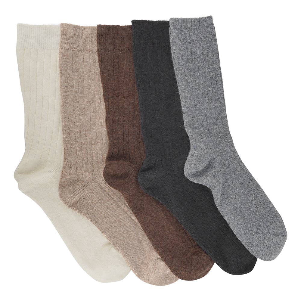 CASHMERE BLEND SOCKS