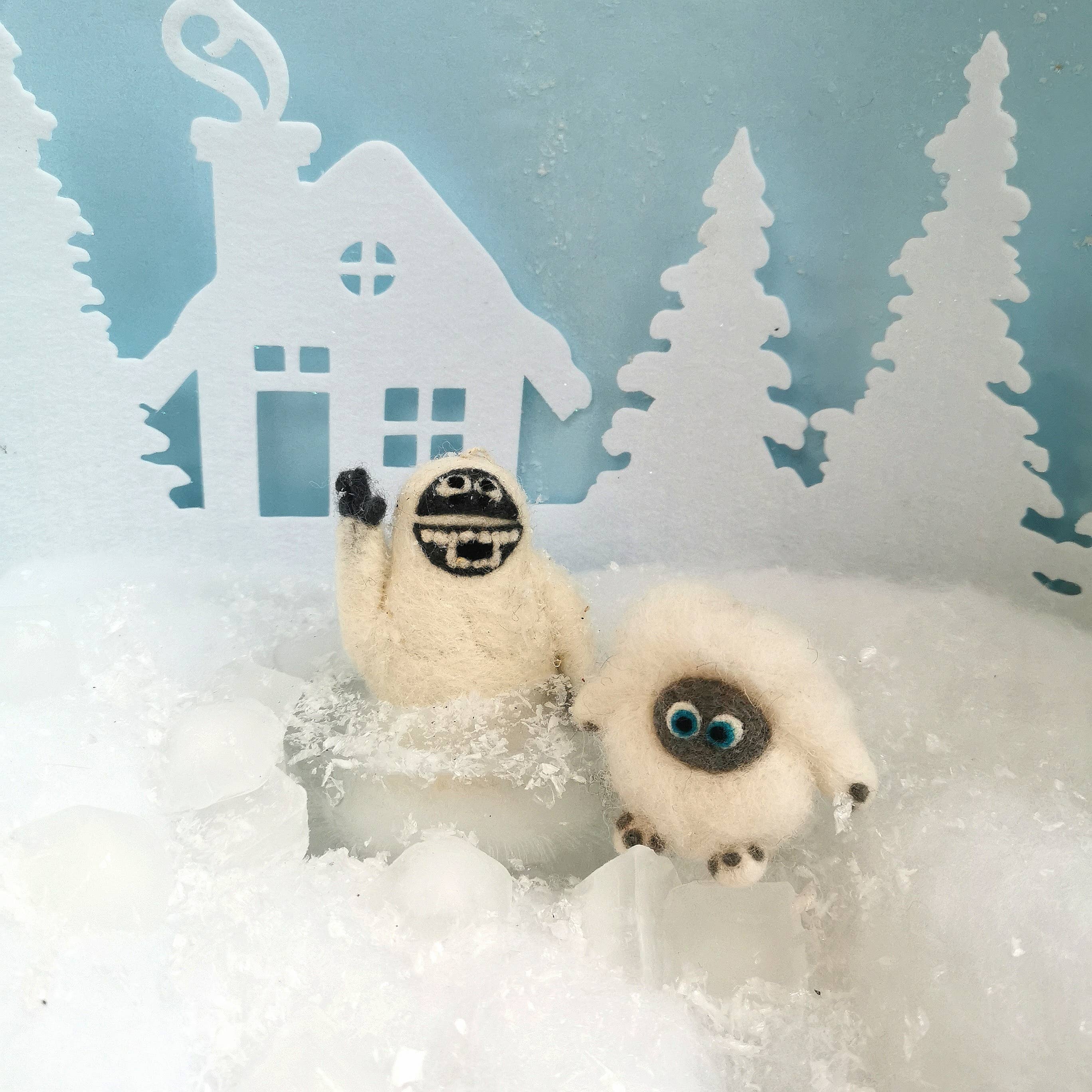Baby Yeti Hanging Decoration