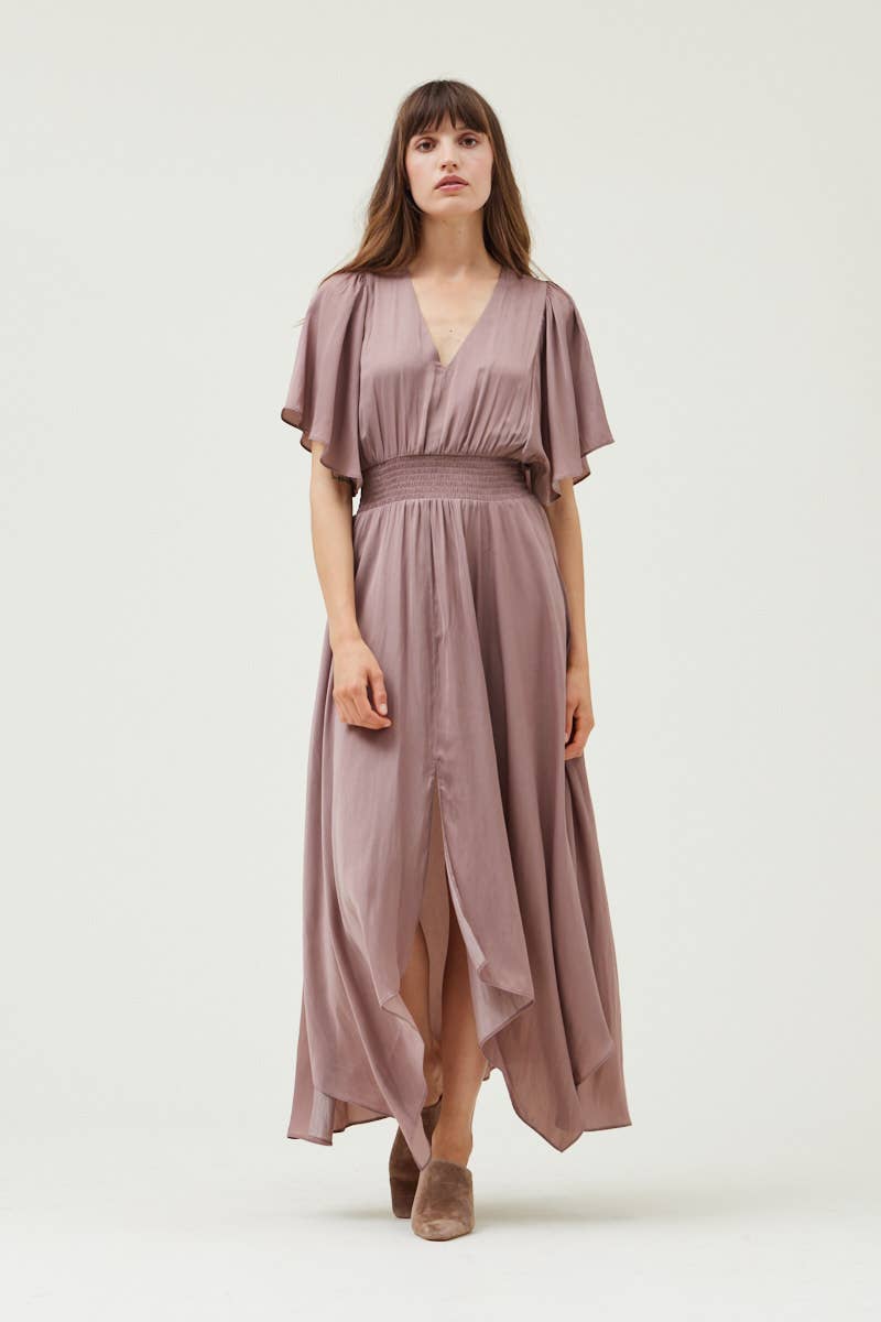 Satin Maxi Dress