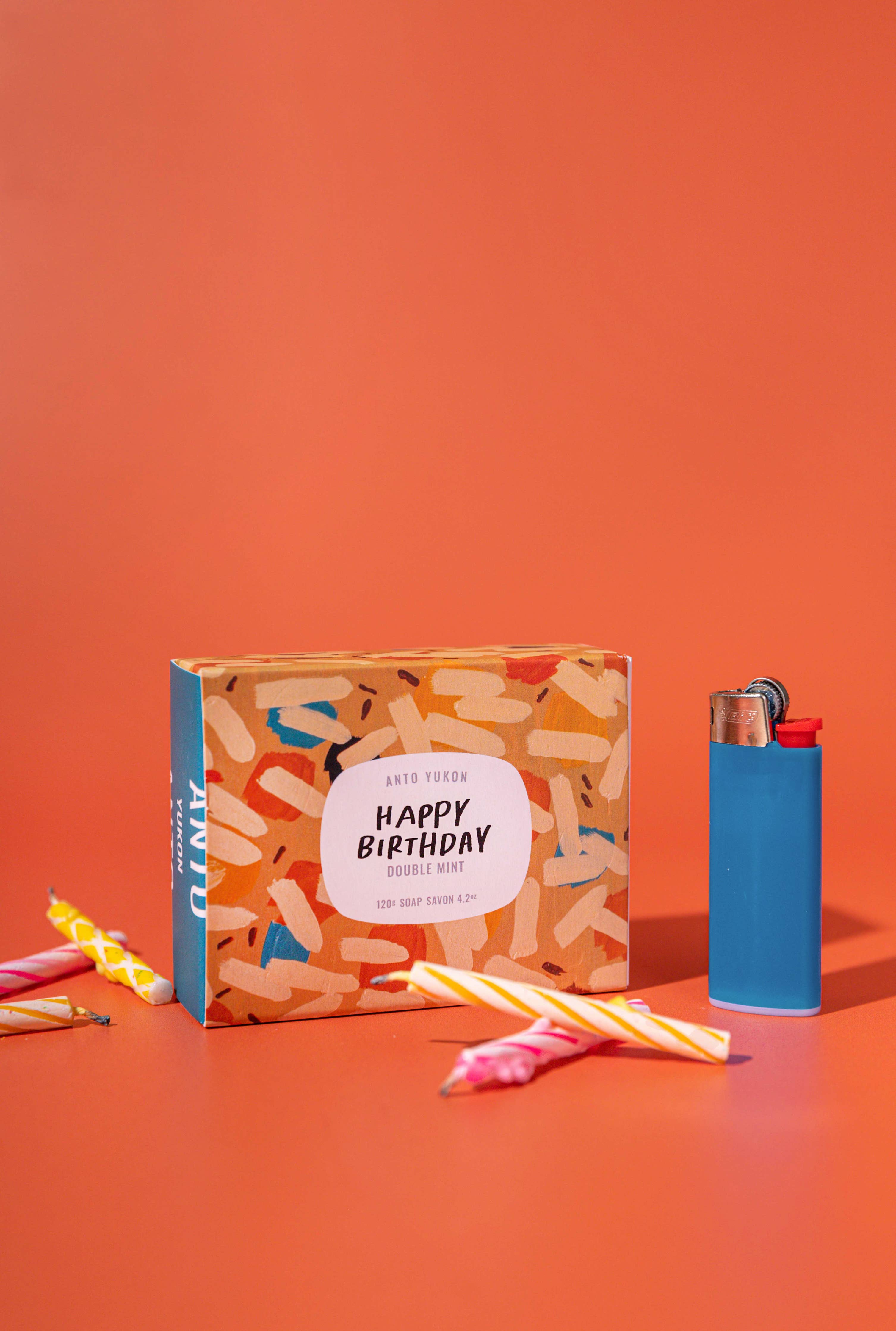 Happy Birthday Bar Soap - Out of the Blue
