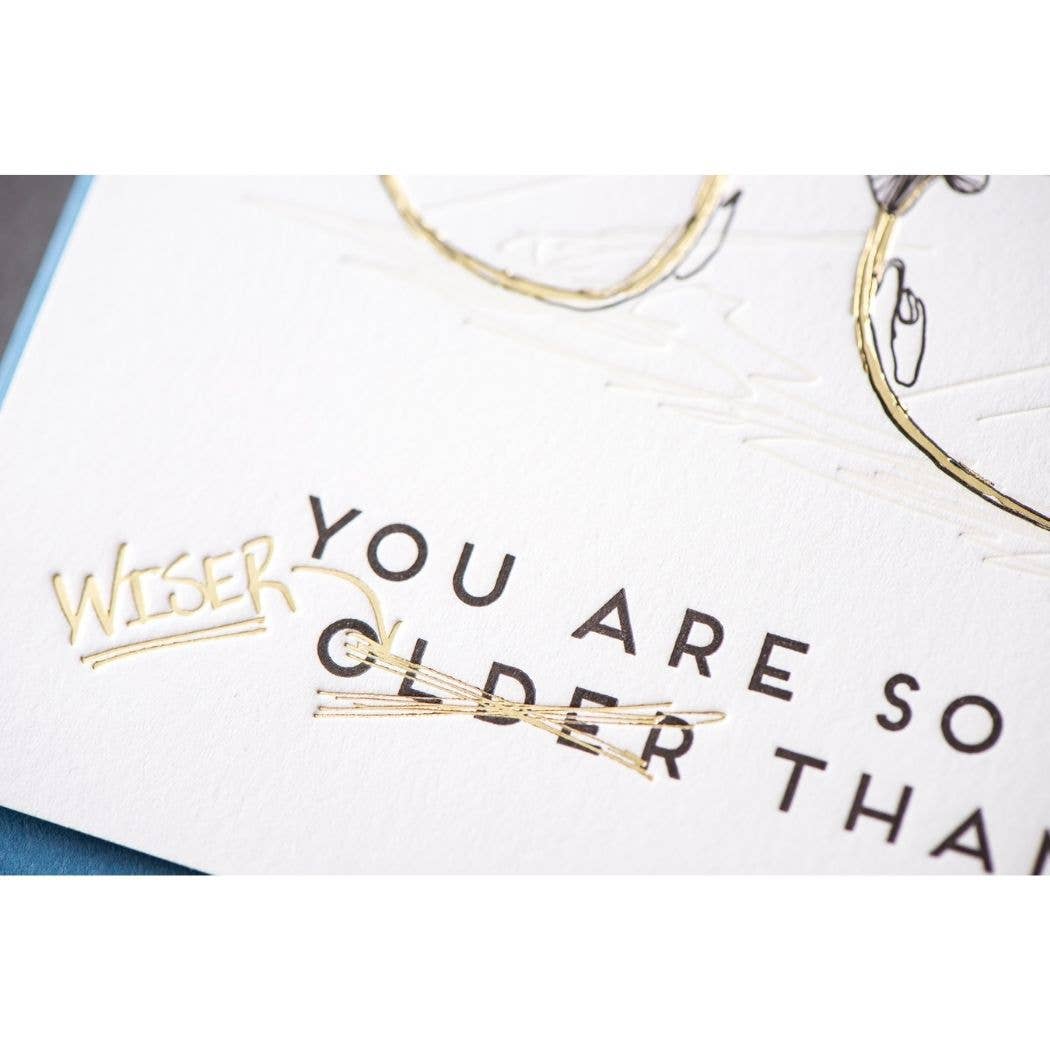 Older and Wiser Card