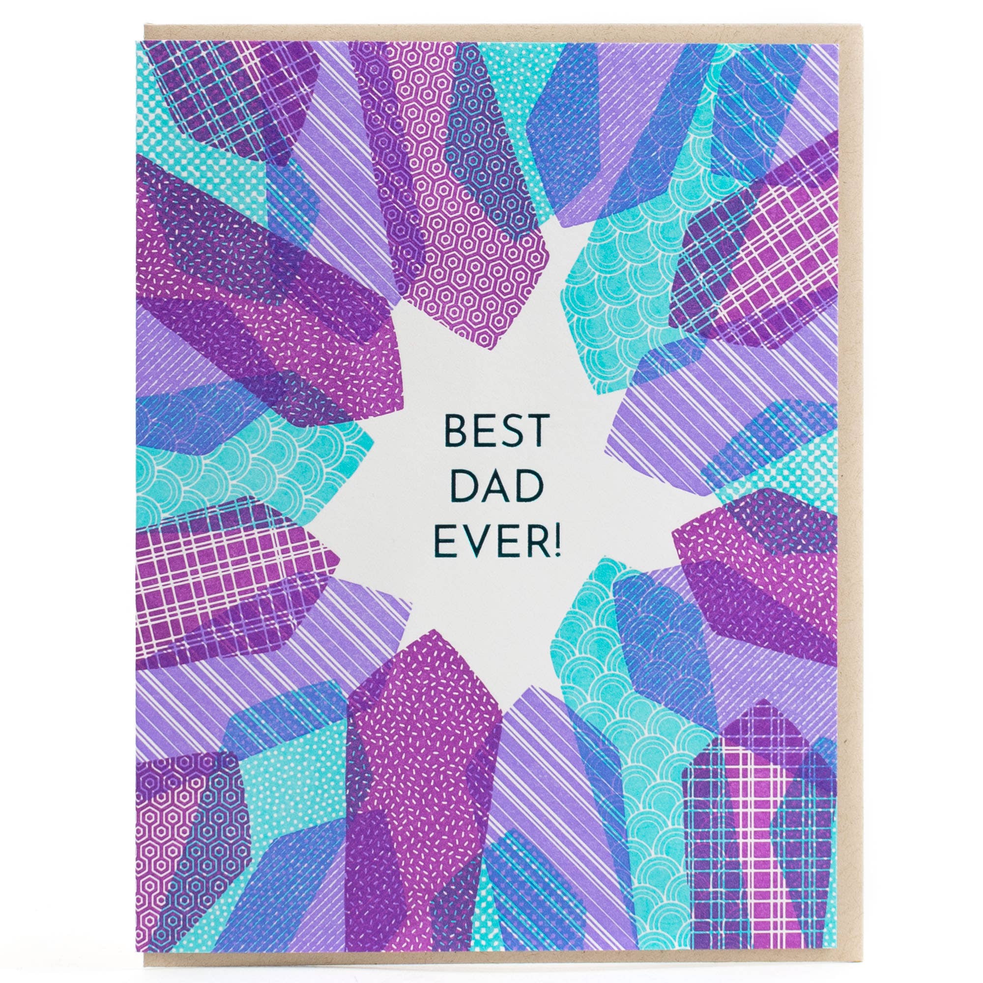 Father's Day Best Dad Ever Ties - Out of the Blue