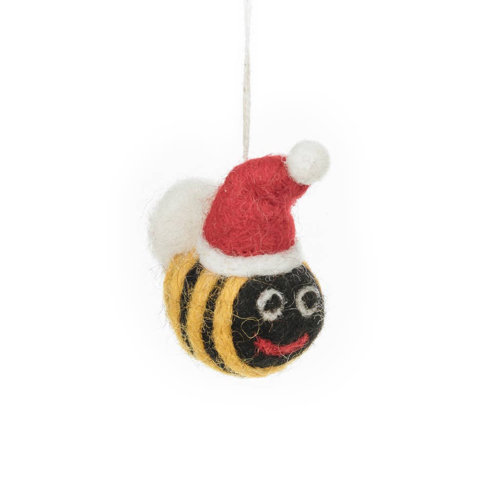 Felt  Mini Christmas Bee's (Set of 3)\