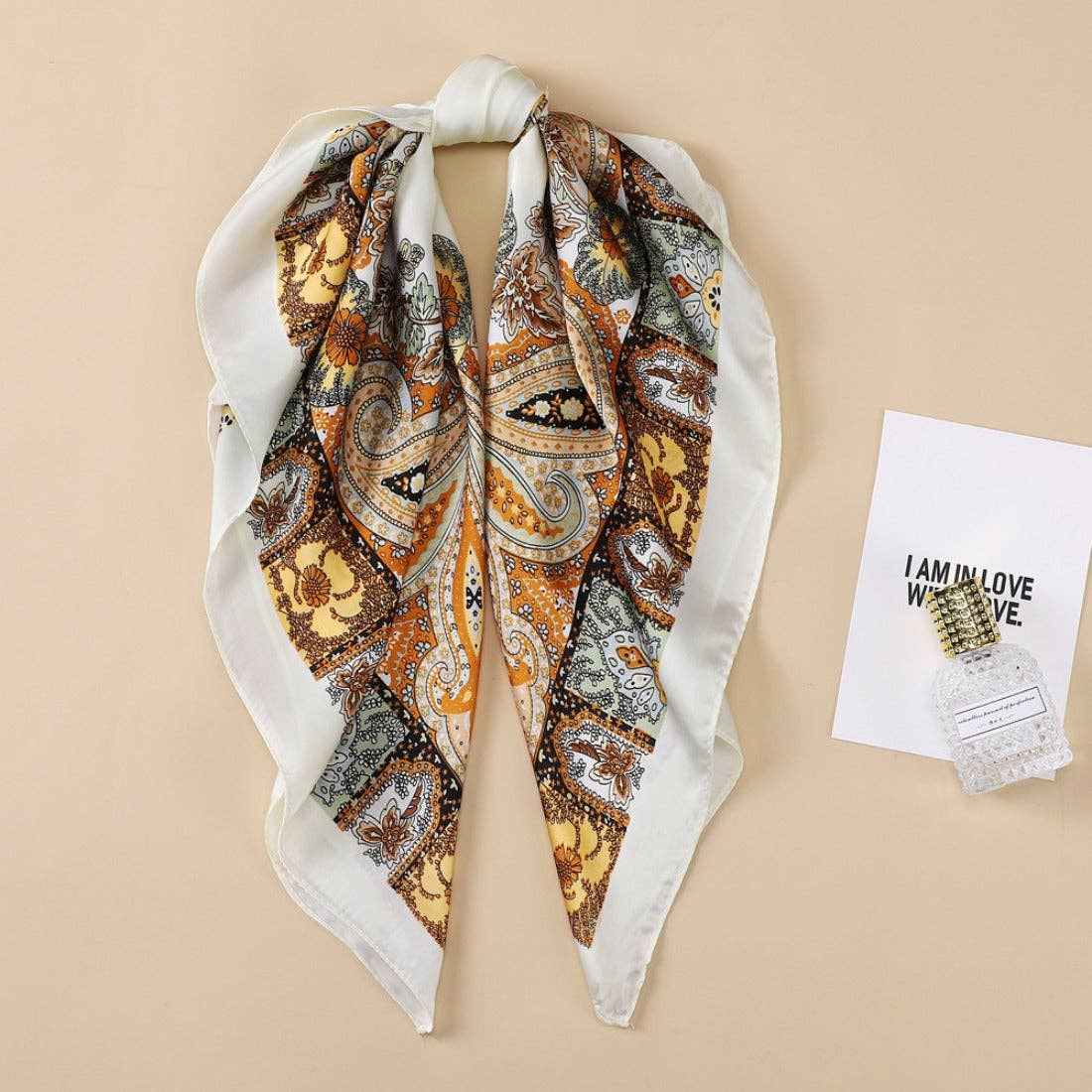 Paisley Square Scarf