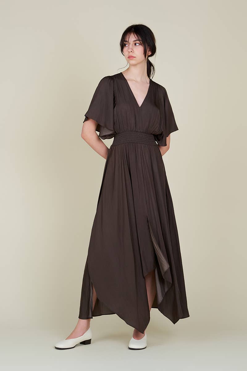 Satin Maxi Dress