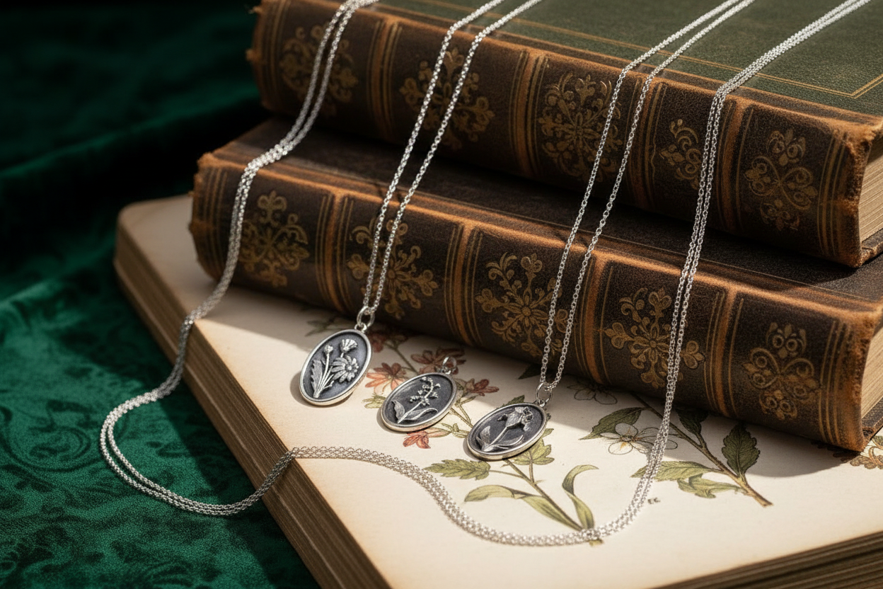 Birth-flower Necklaces