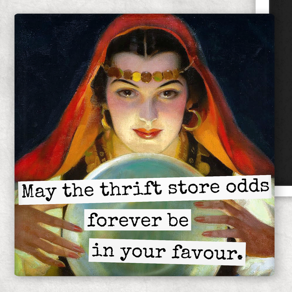 Magnet. May The Thrift Store Odds Forever Be... - Out of the Blue