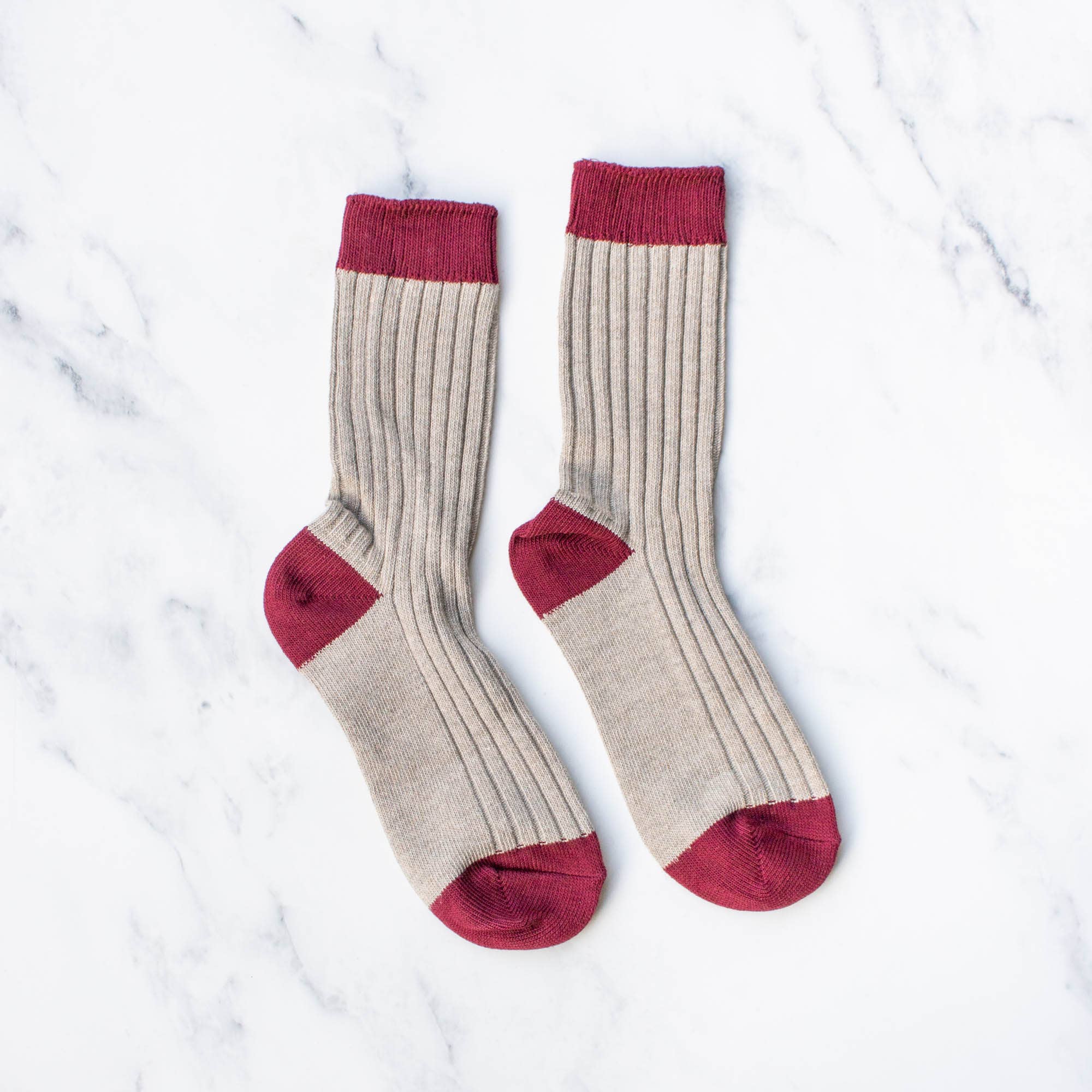 2 Tone  Socks
