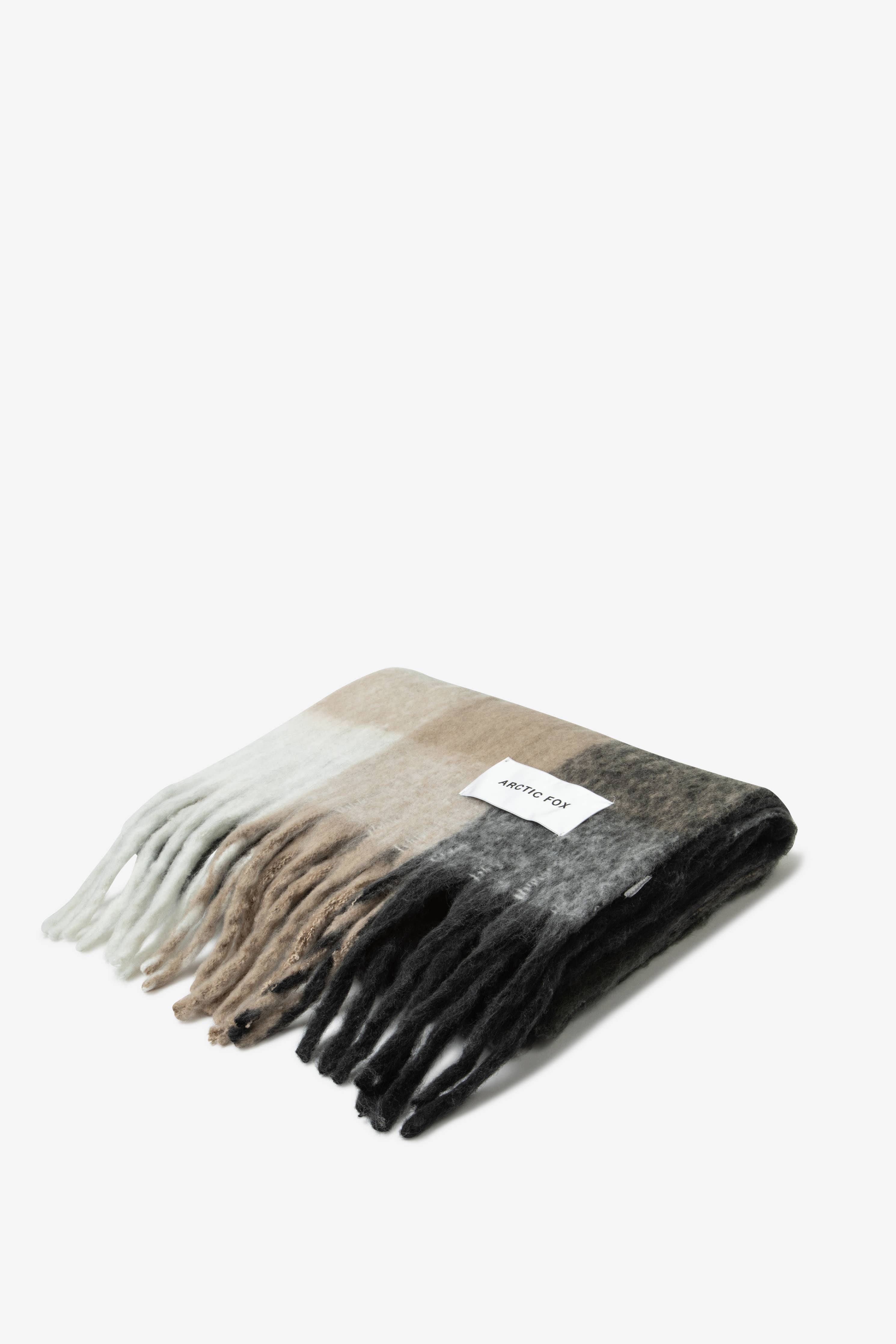 The Reykjavik Scarf - Black Check - AW23 - Out of the Blue