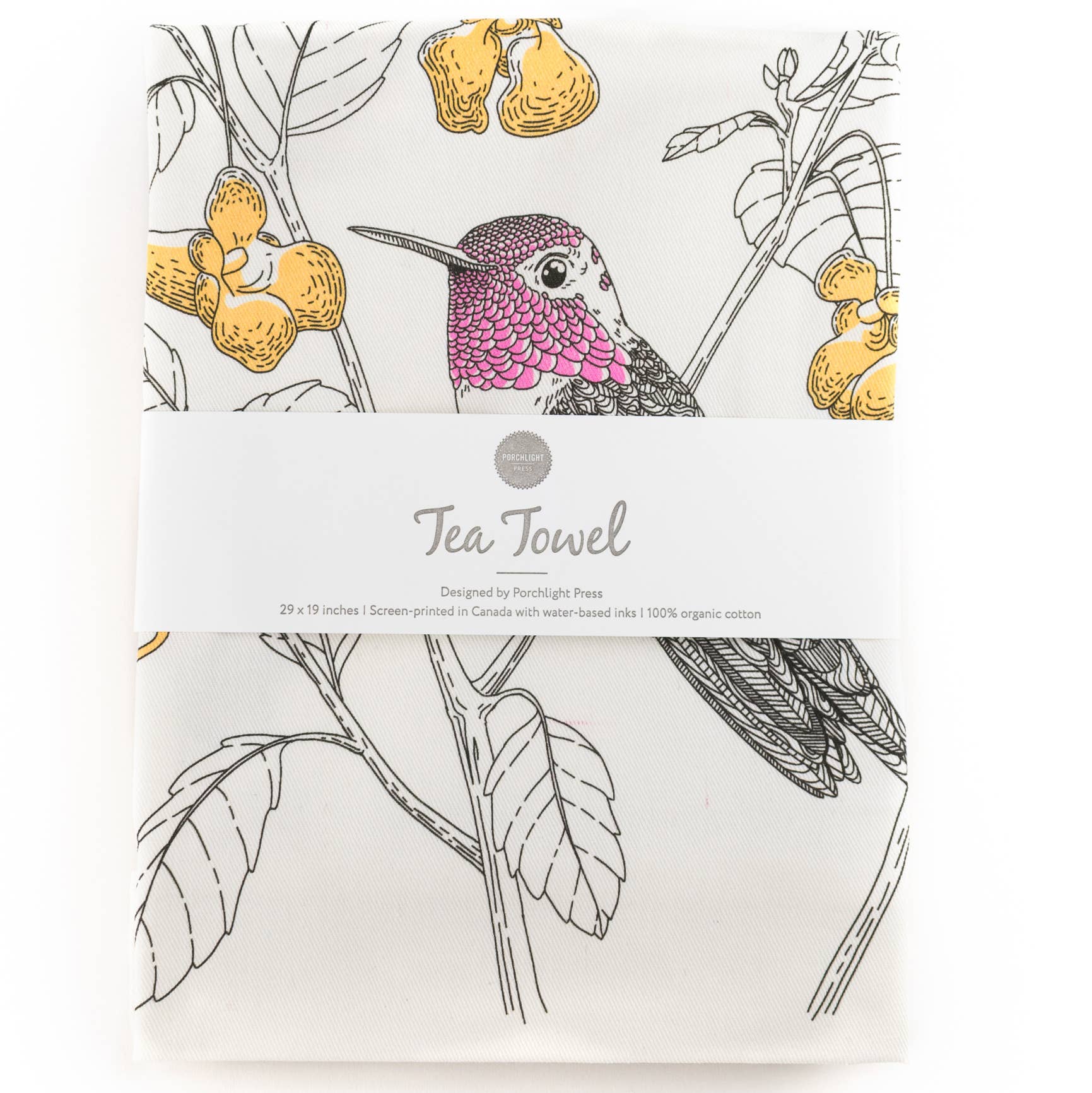 Hummingbird Tea Towel - Out of the Blue