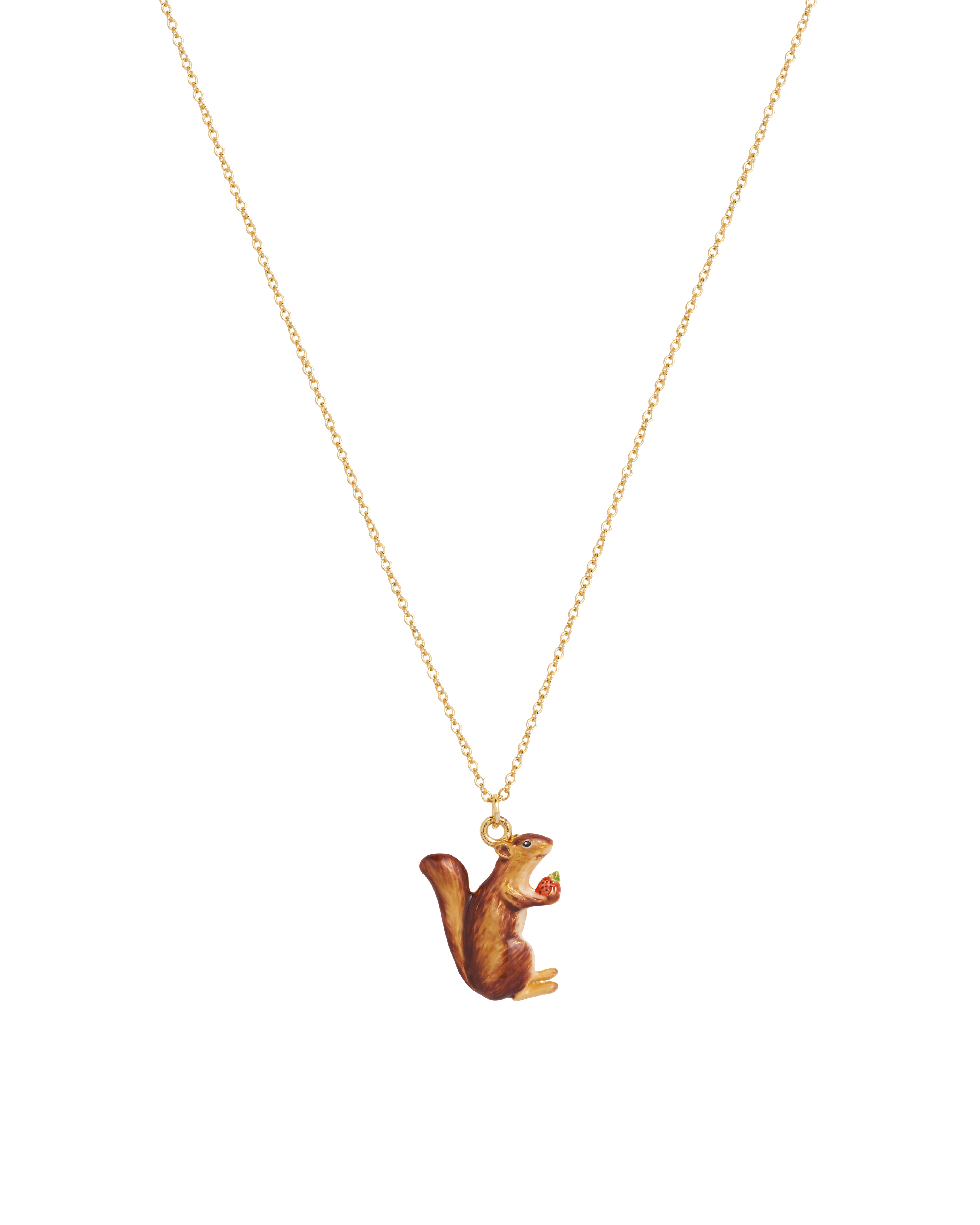 Cheeky Squirrel  Necklace