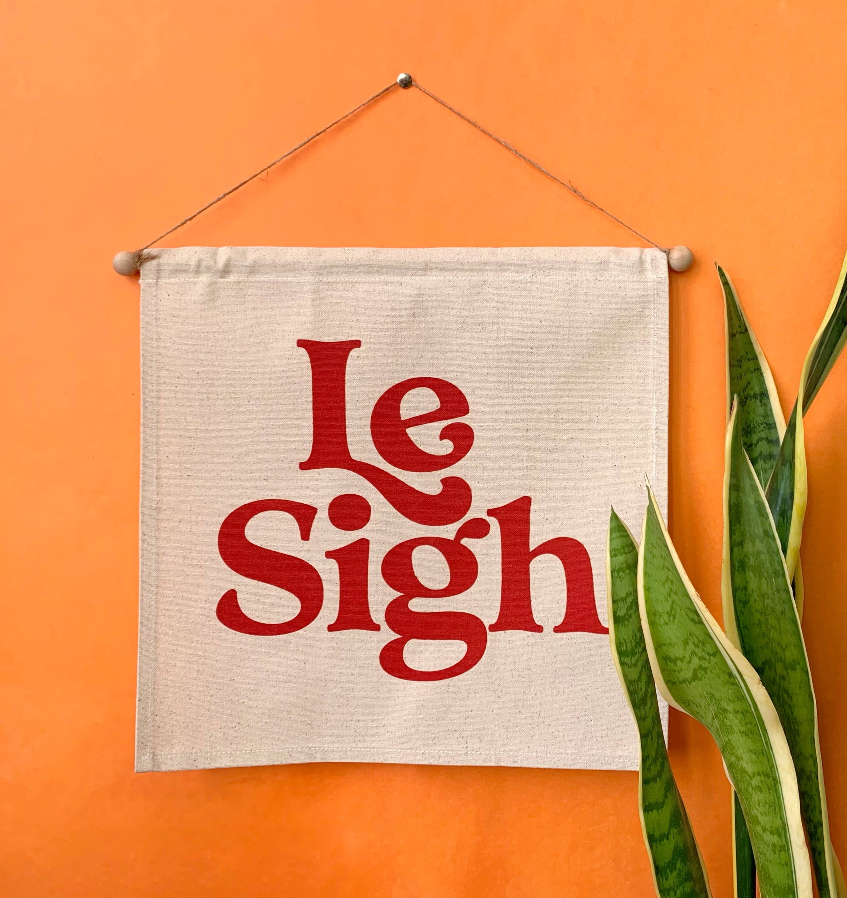 Le Sigh- Wall Banner - Out of the Blue
