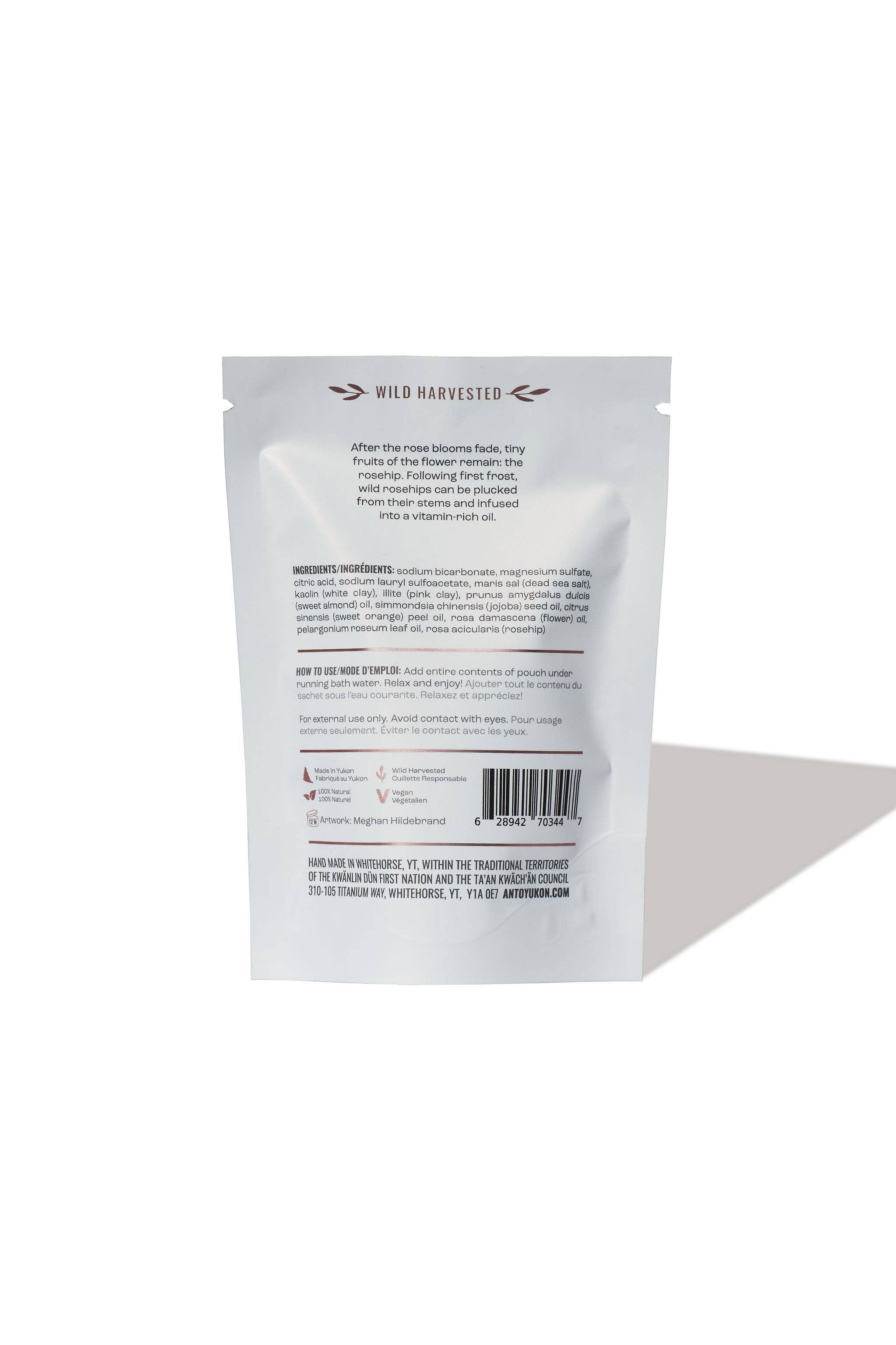 Foaming Rosehip Bath Soak - Out of the Blue