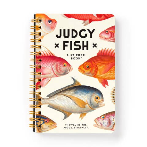 Judgy Fish Sticker Book - Out of the Blue