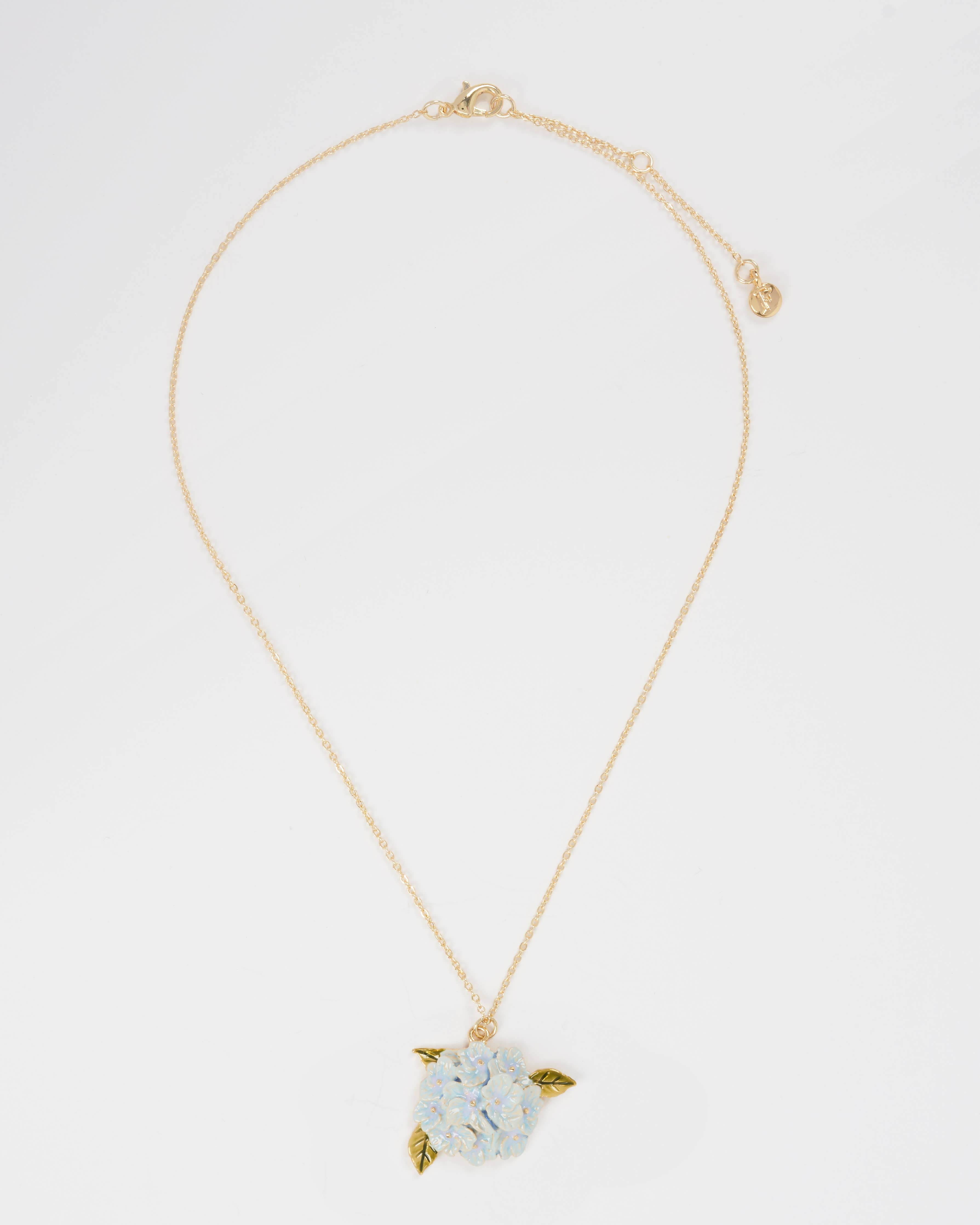 FABLE Hydrangea Necklace - Out of the Blue