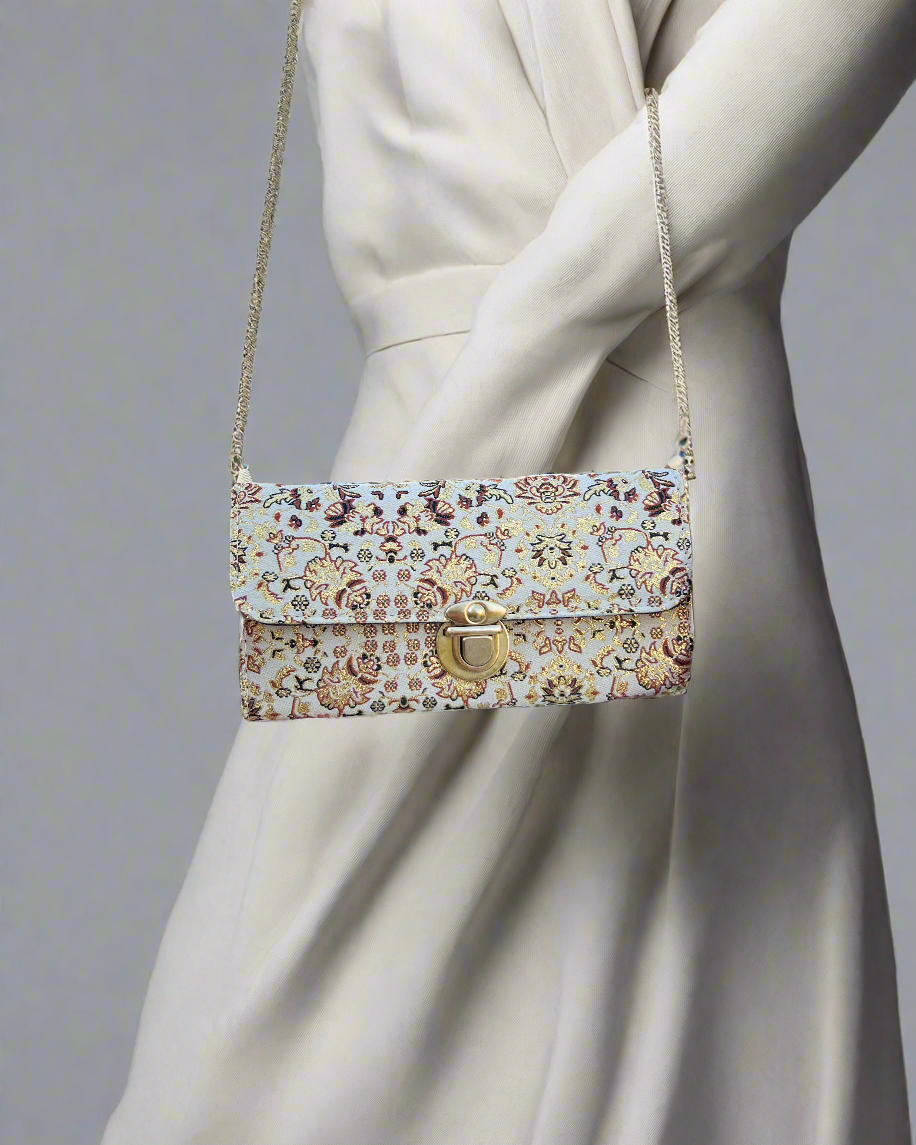 Brocade Crossbody Bag