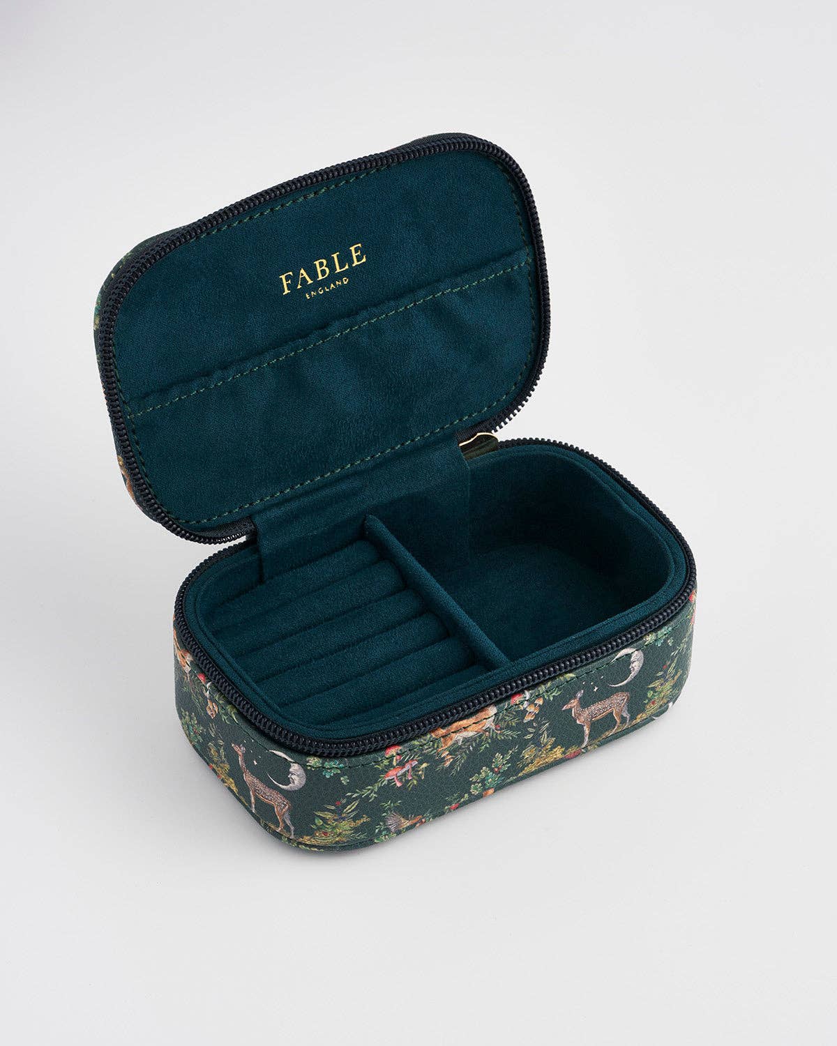 Into the Woods Small Green Jewellery Box - Out of the Blue