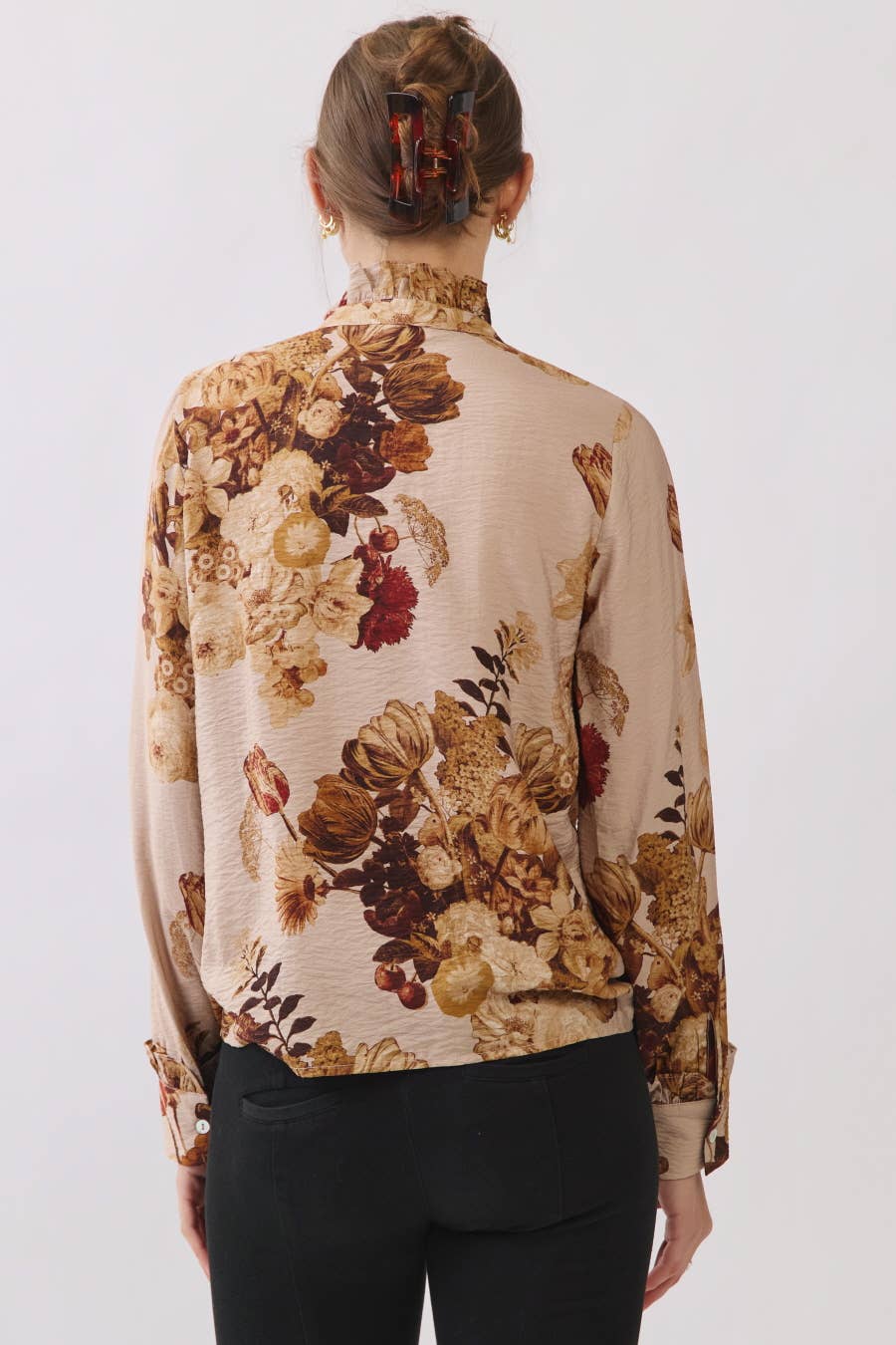 Flora Ruffle Blouse