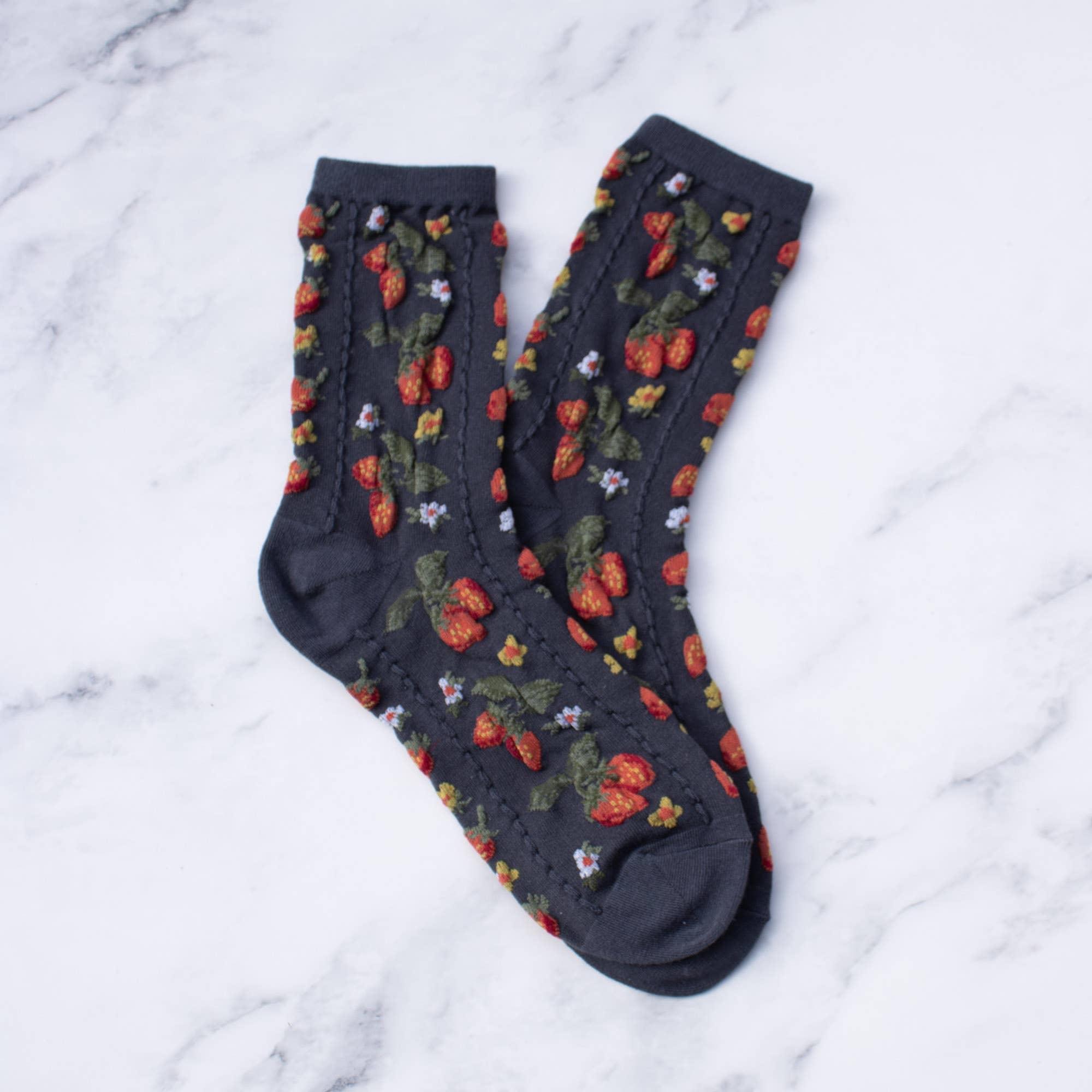 Strawberry Farm  Socks