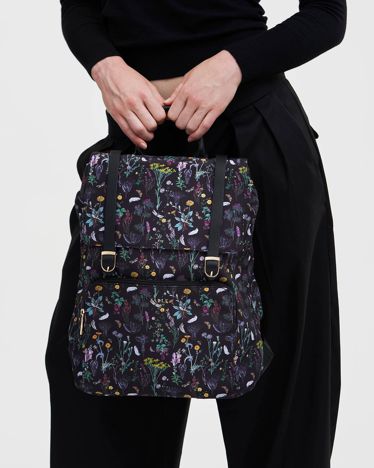 Wilderness Black Buckle Backpack - Out of the Blue