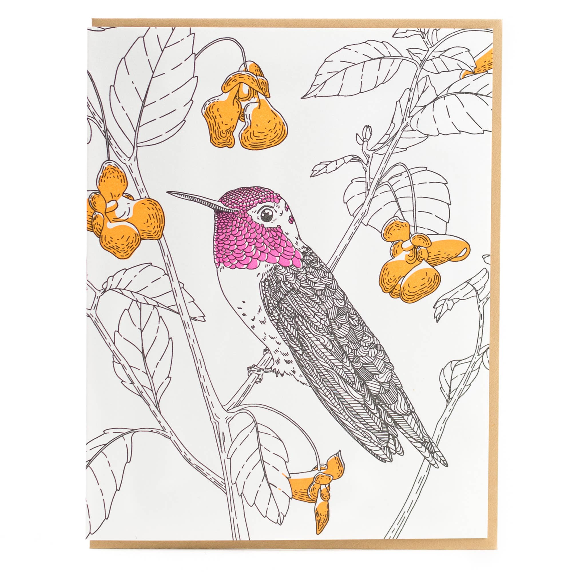 Anna's Hummingbird Card - Out of the Blue