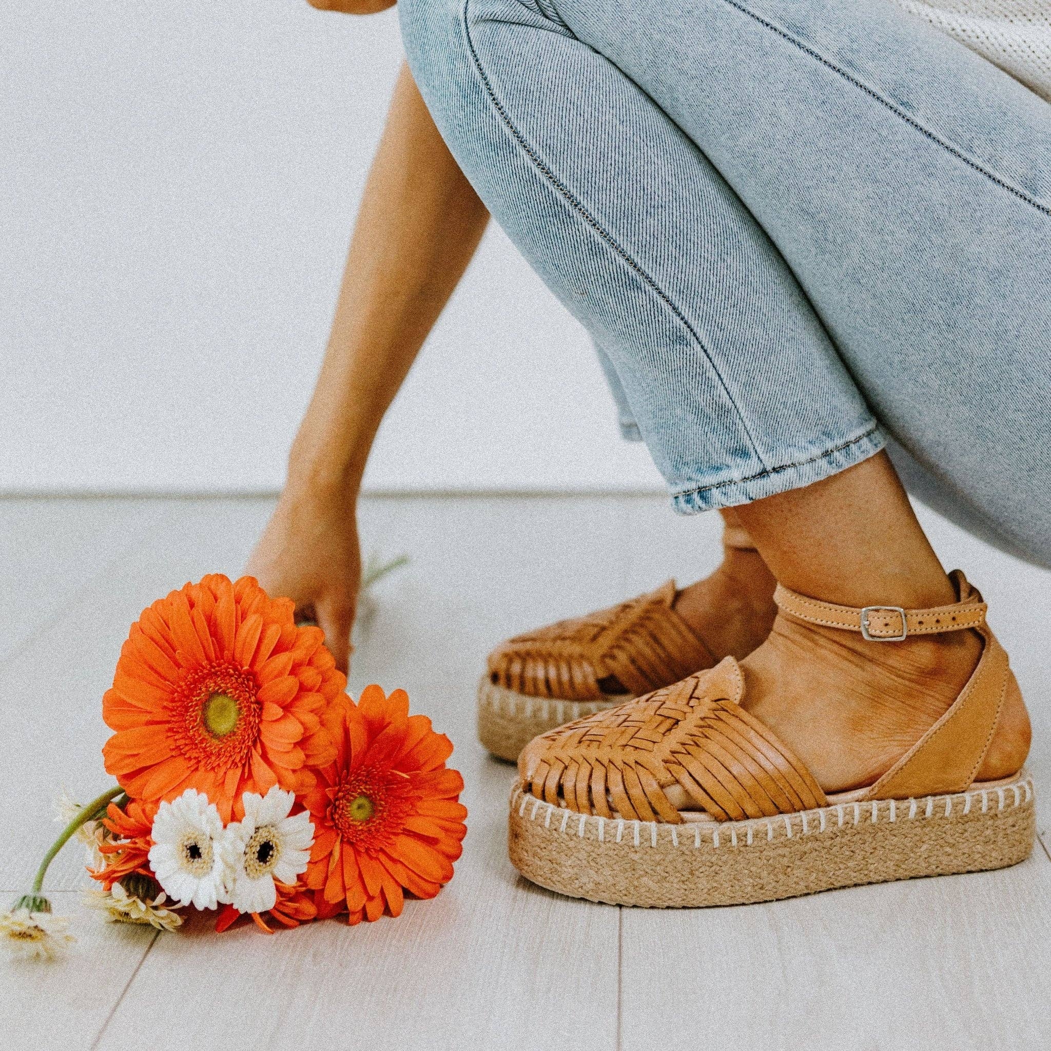 Miranda Woven Espadrille - Out of the Blue