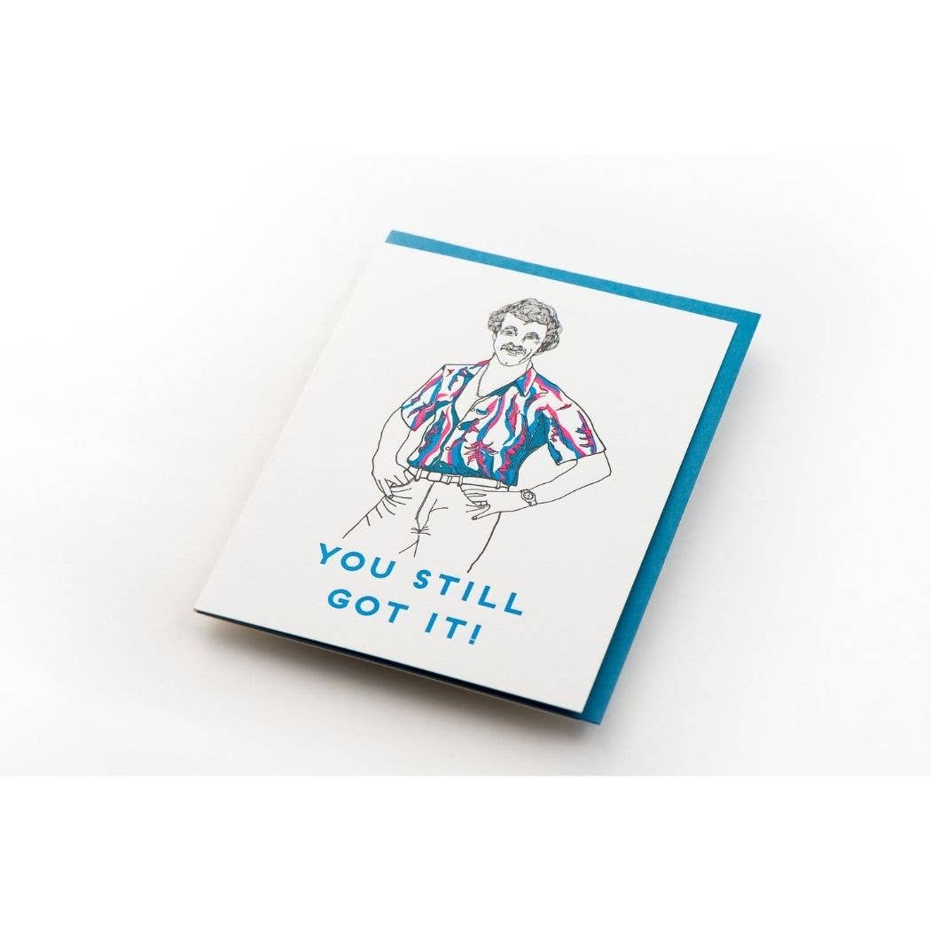 You Still Got It Guy Throwback Card - Out of the Blue