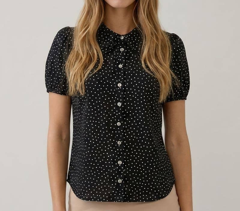 Polka Dot Blouse