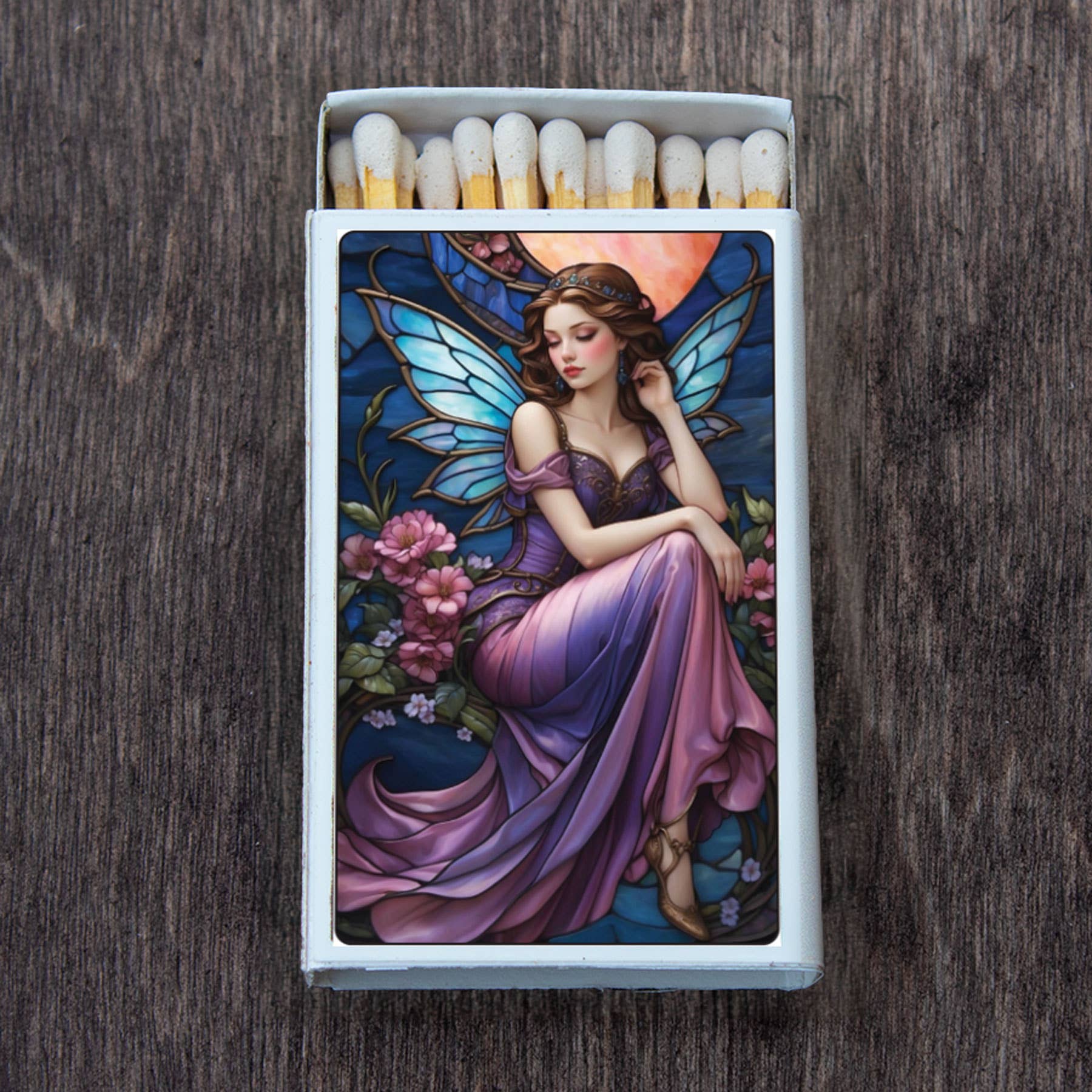 Fairy Matchbox • Fantasy Decorative Matches • Candle Acc