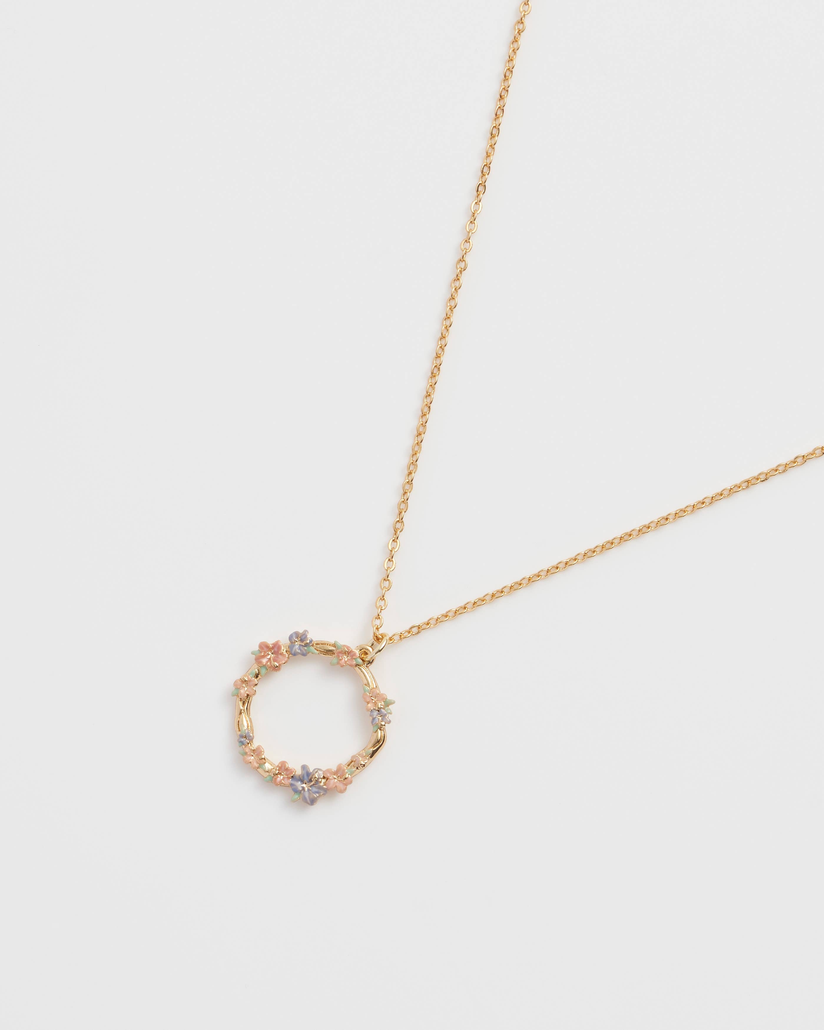 Hibiscus Necklace - Out of the Blue