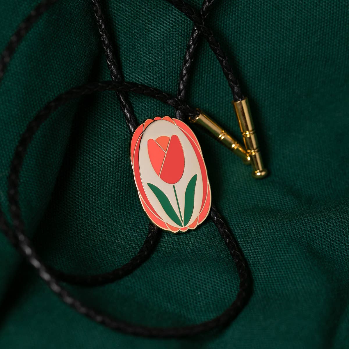 Tulip Bolo Tie - Out of the Blue
