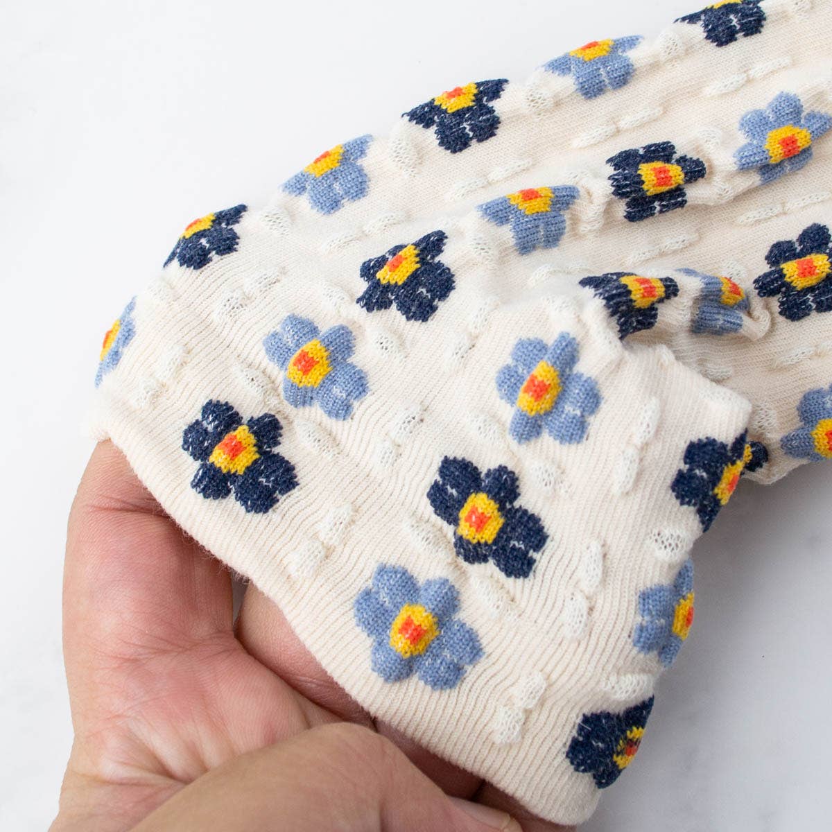 Retro Flower Socks
