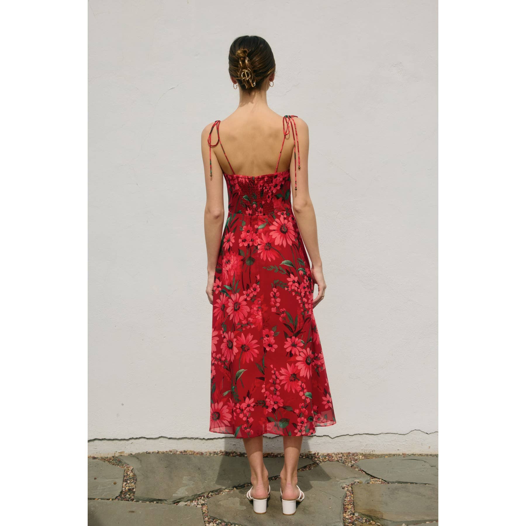 Passionate Thinking Sweetheart Tiered Midi Dress - Out of the Blue