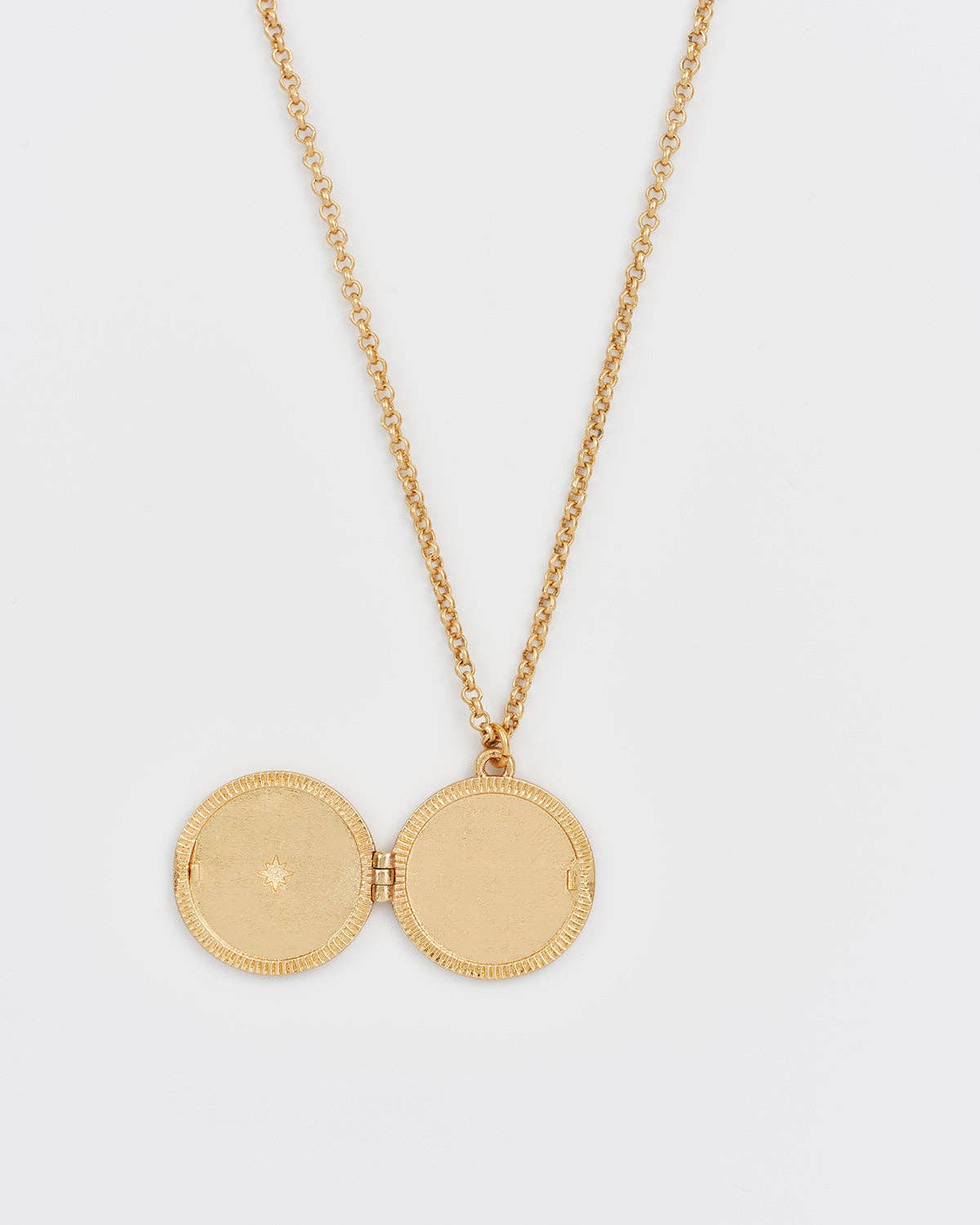 Nightshade Moon Gold Locket