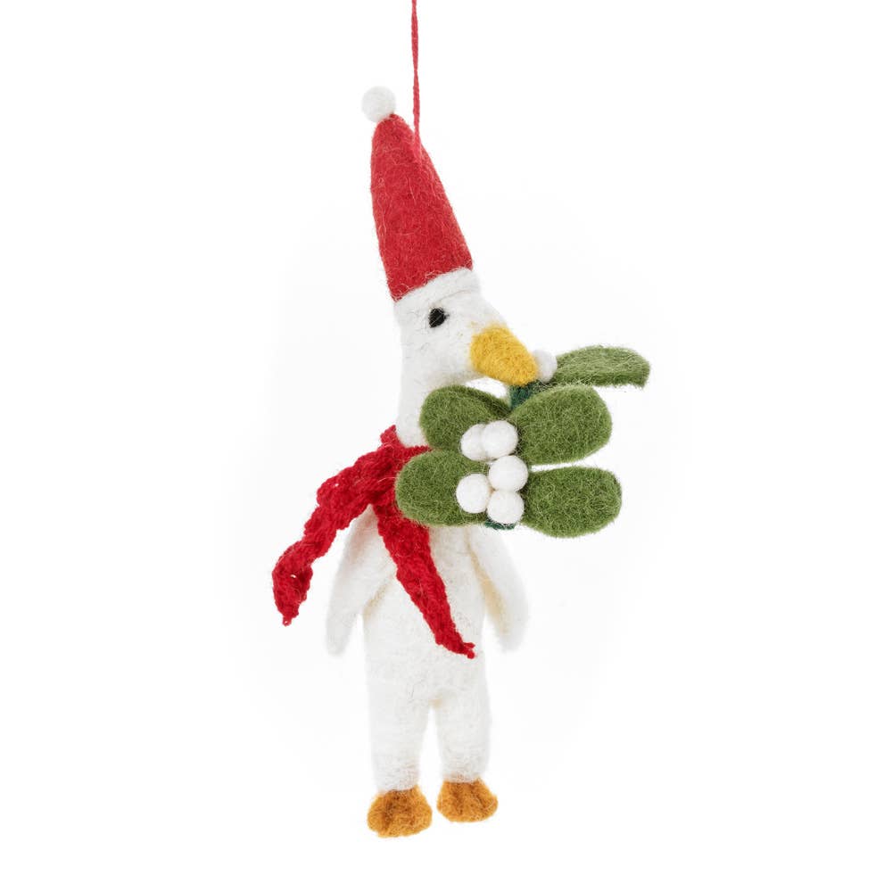 Felt Hanging Christmas Quacker Duck