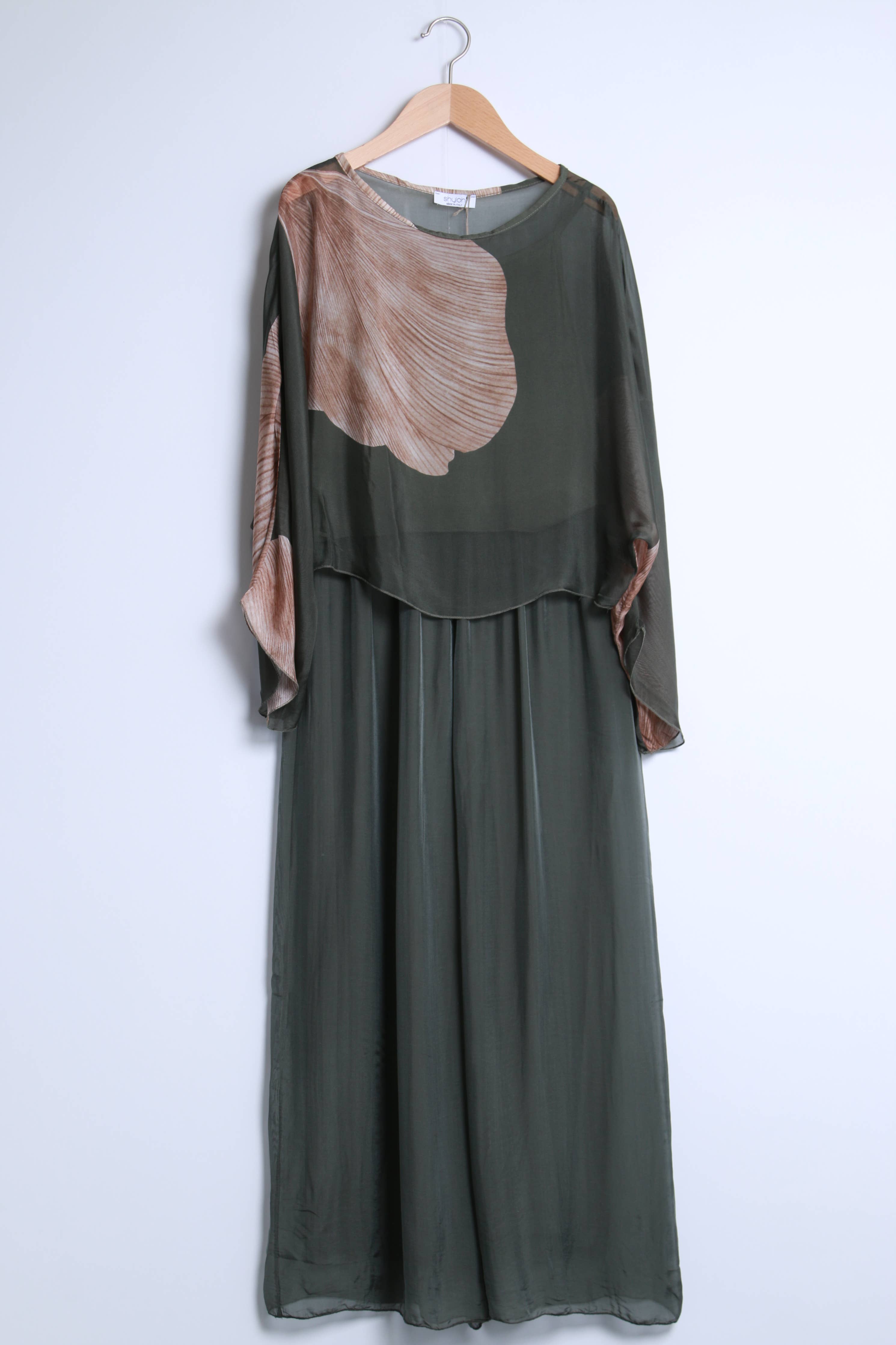 Botanical Silk Blouse