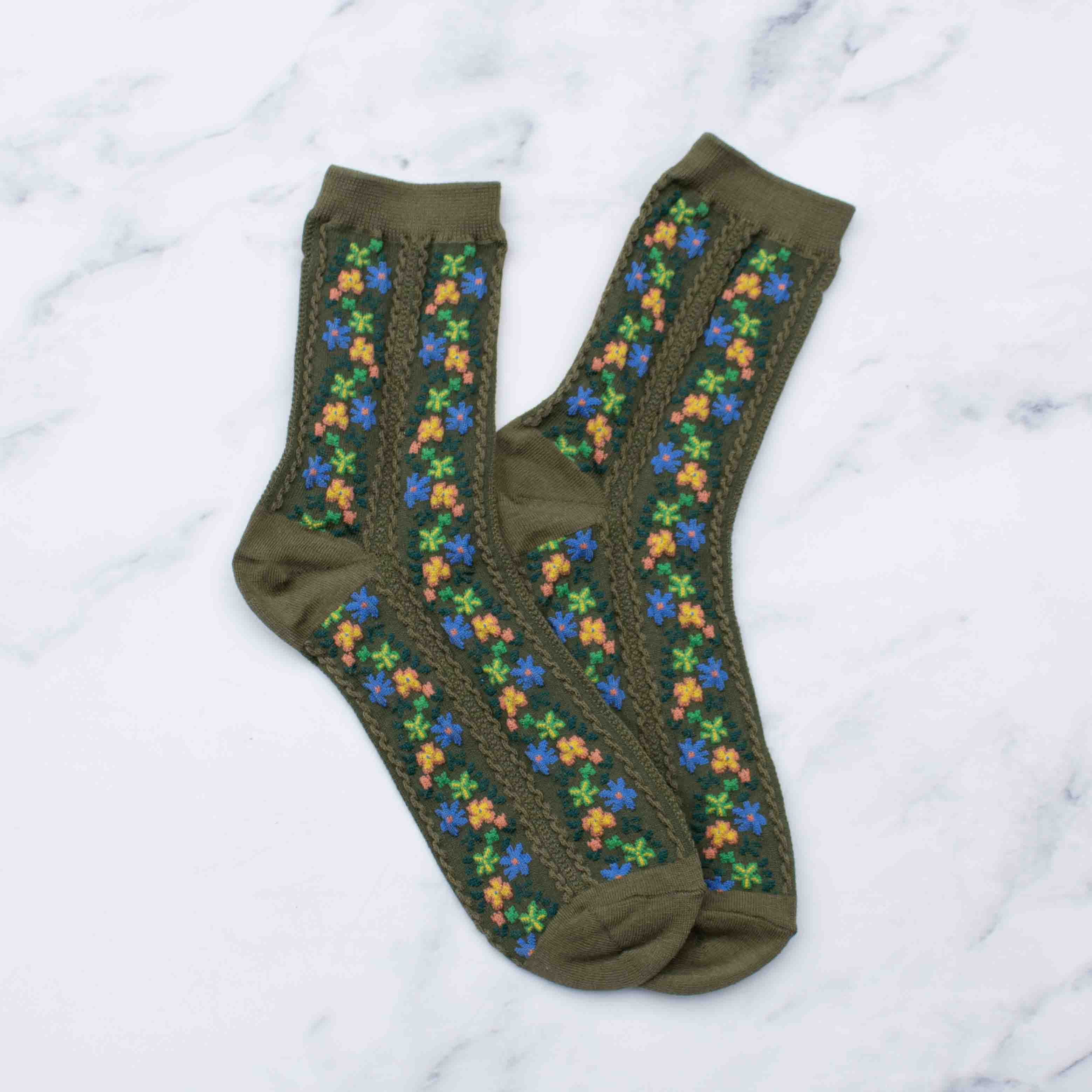 Women's Aahana  Socks - Out of the Blue