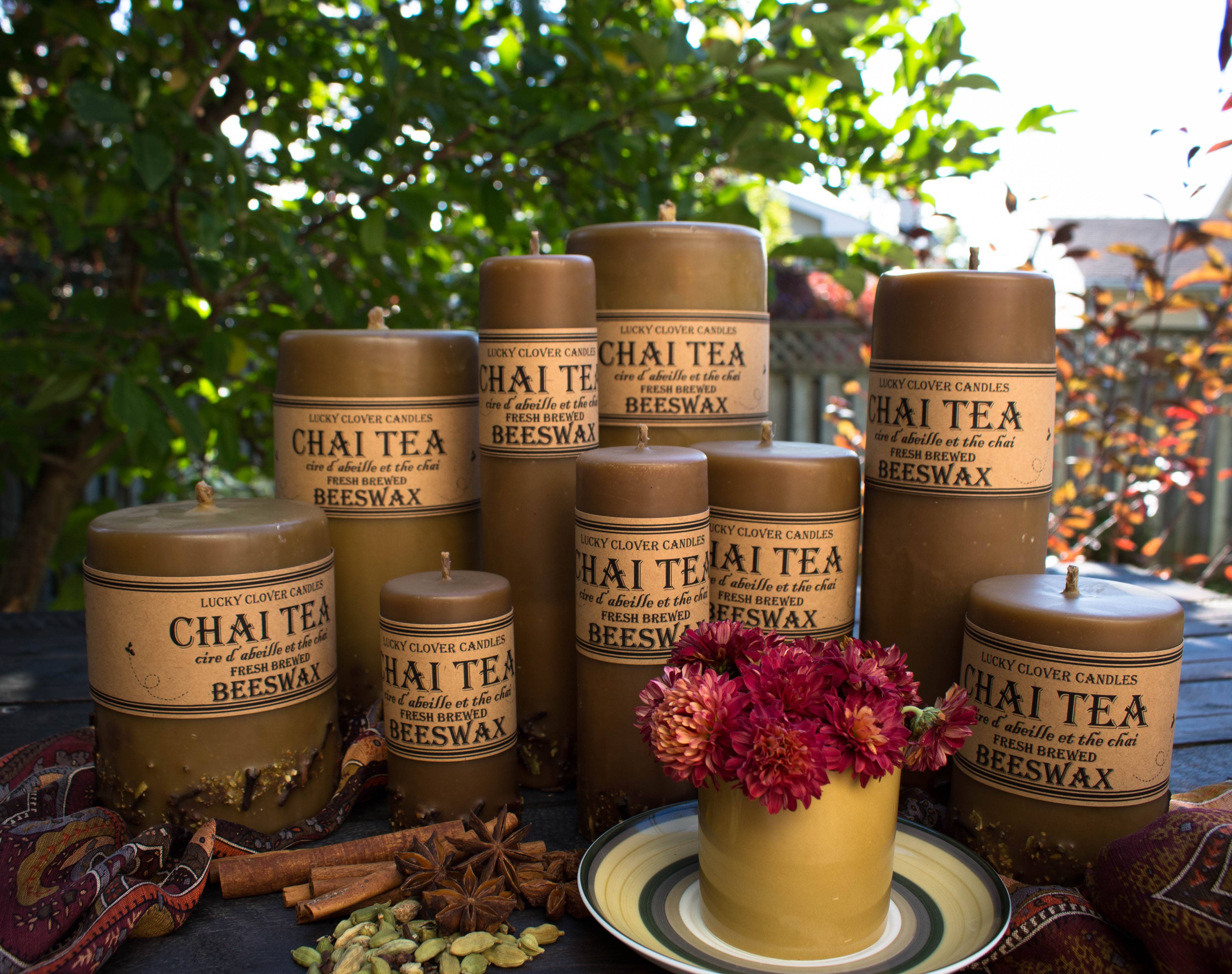 Chai Candles: 2x4T - Out of the Blue