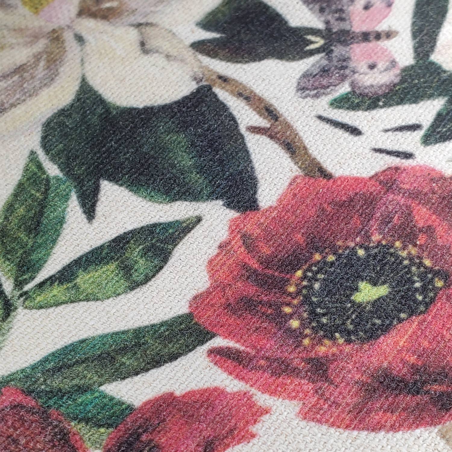 Pouch - Peonies - Out of the Blue