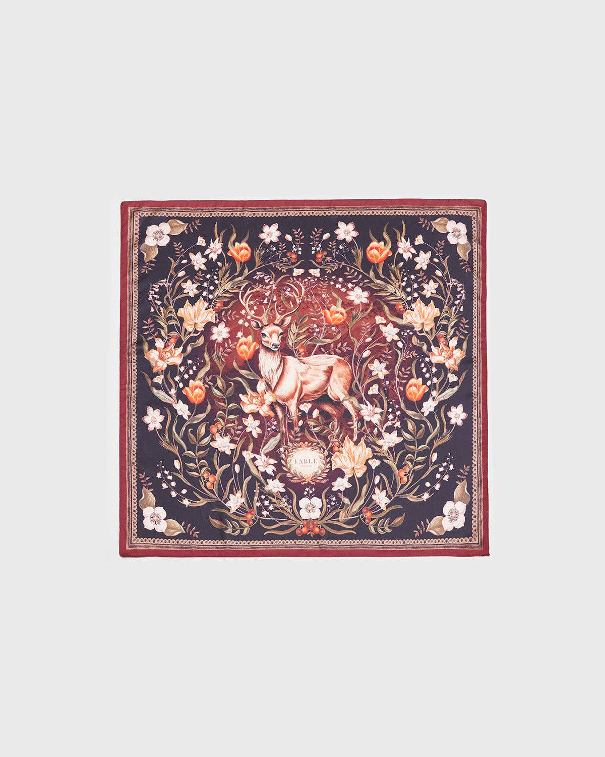 Aurora Tales Peach Square Scarf - Out of the Blue