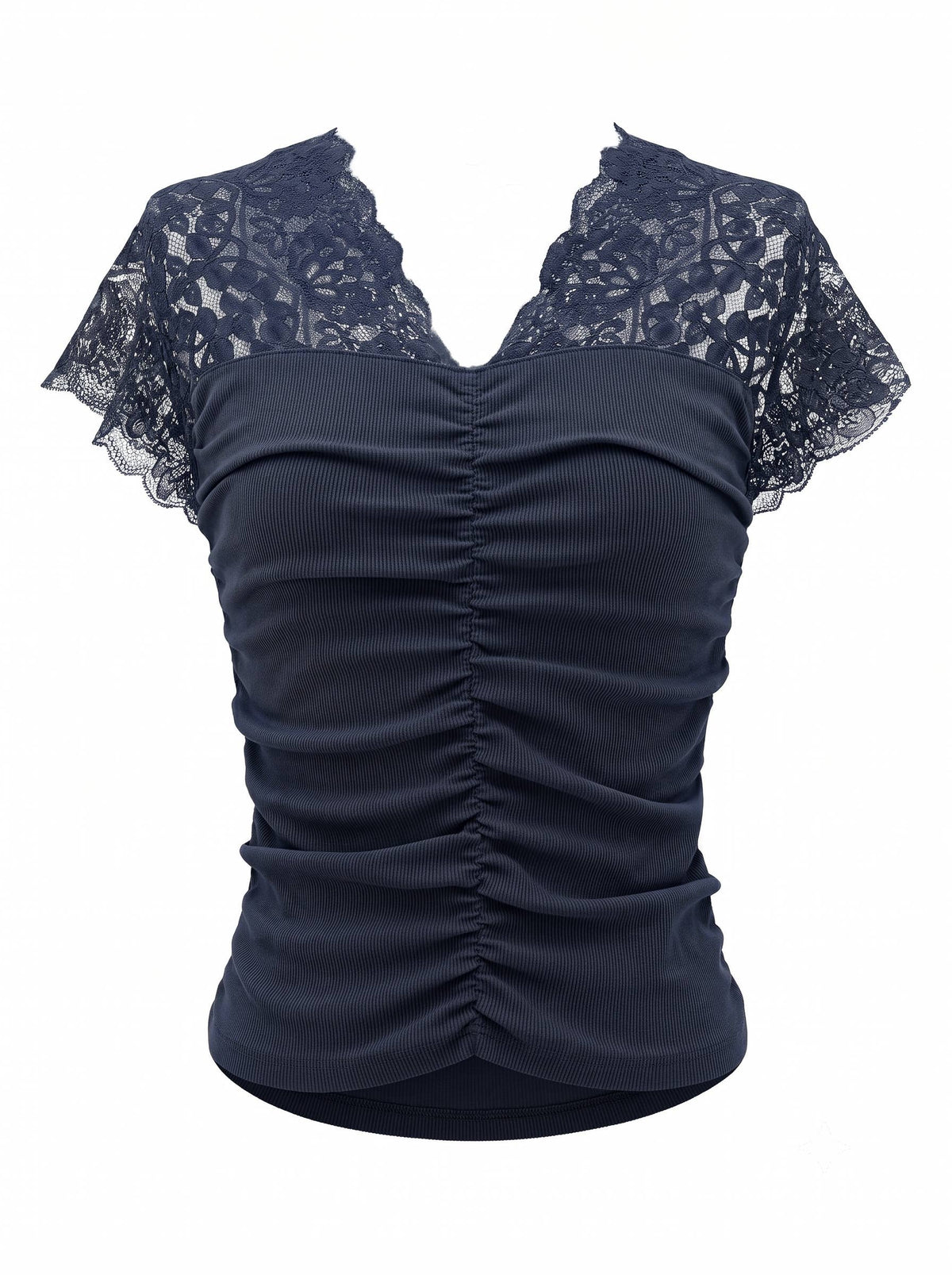 Lace V-neck Top