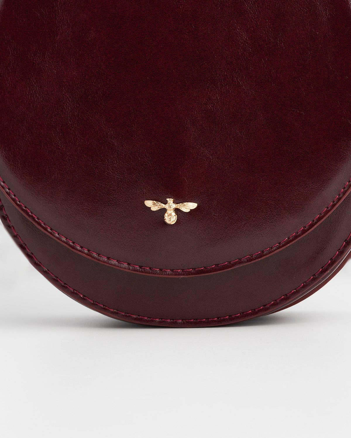 Cherry Red Saddle Bag - Out of the Blue
