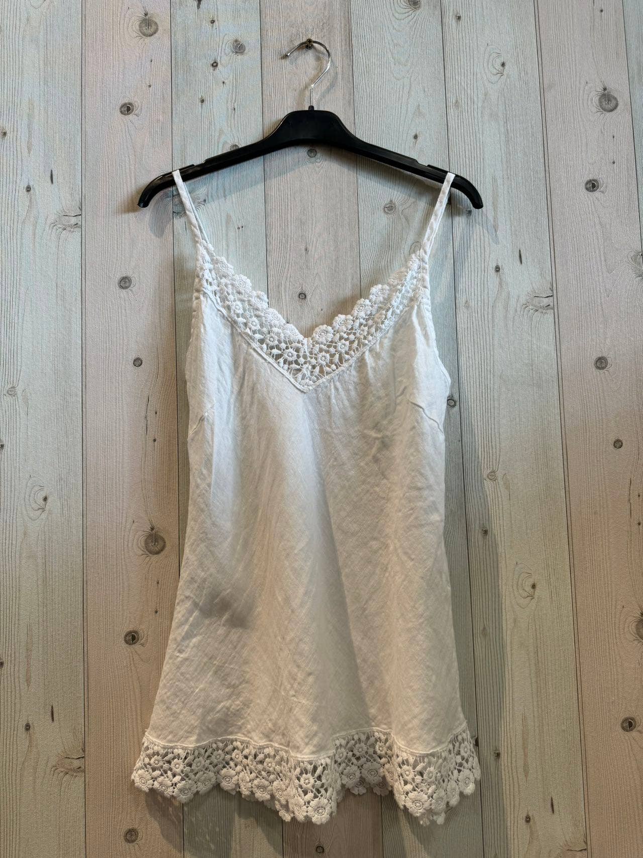 Linen Lace Cami