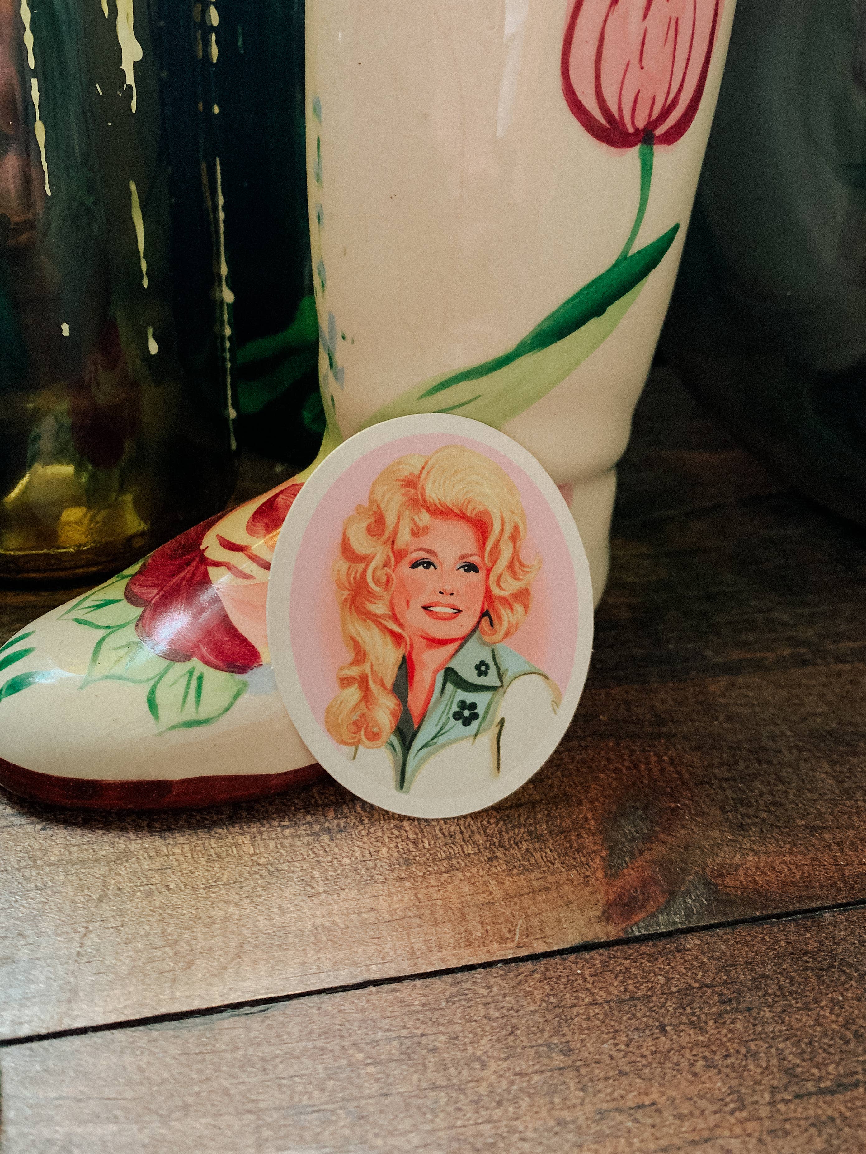 Dolly Parton Sticker - Out of the Blue