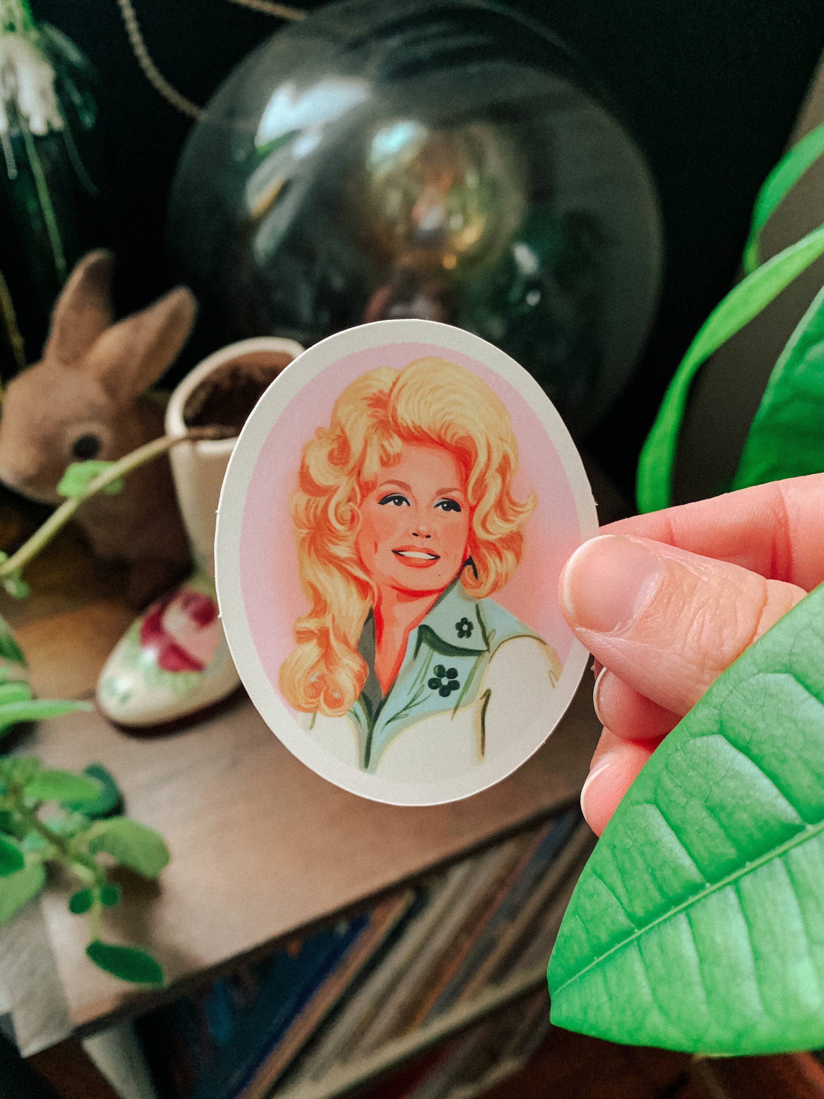 Dolly Parton Sticker - Out of the Blue