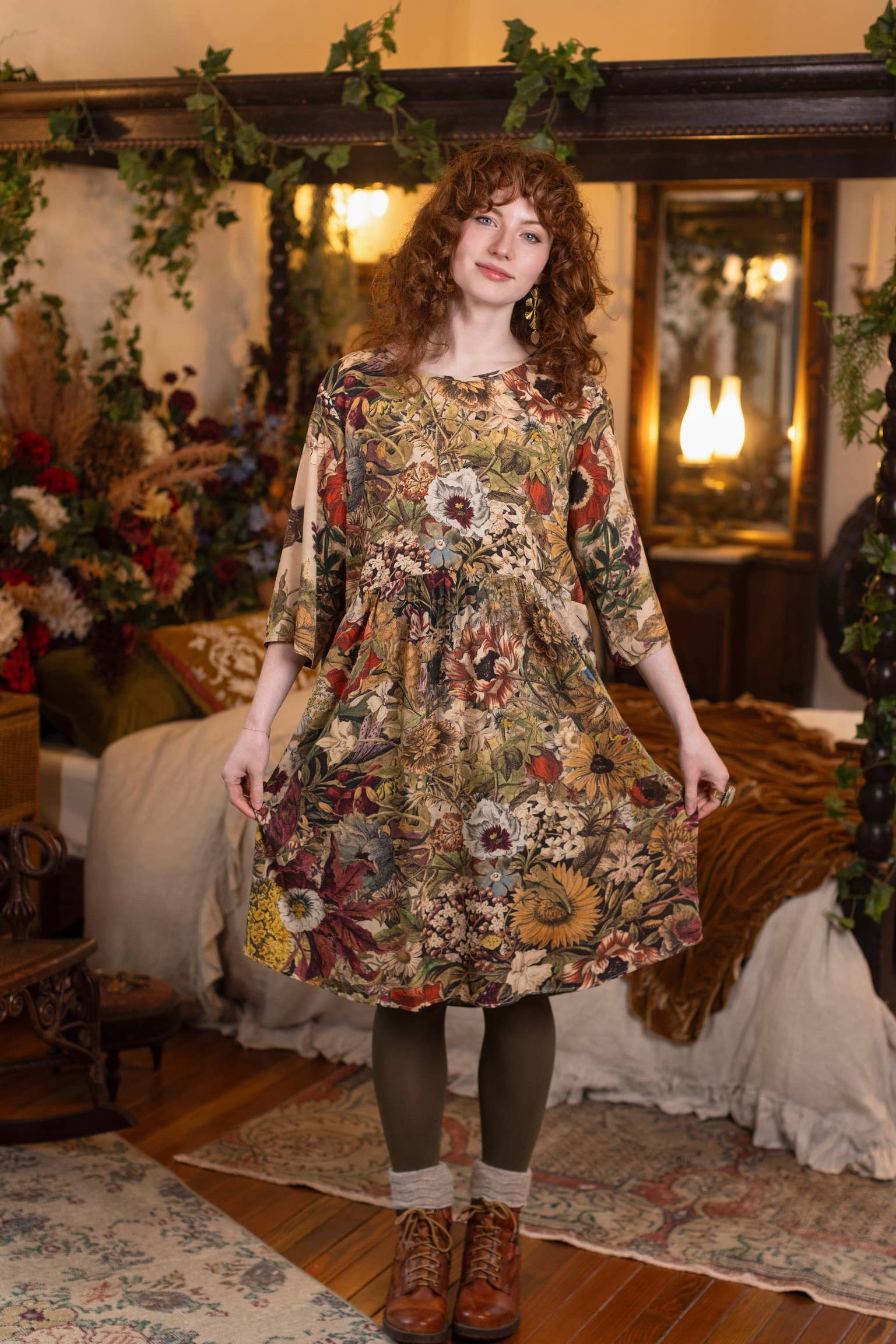 Golden Hour Artist Dress